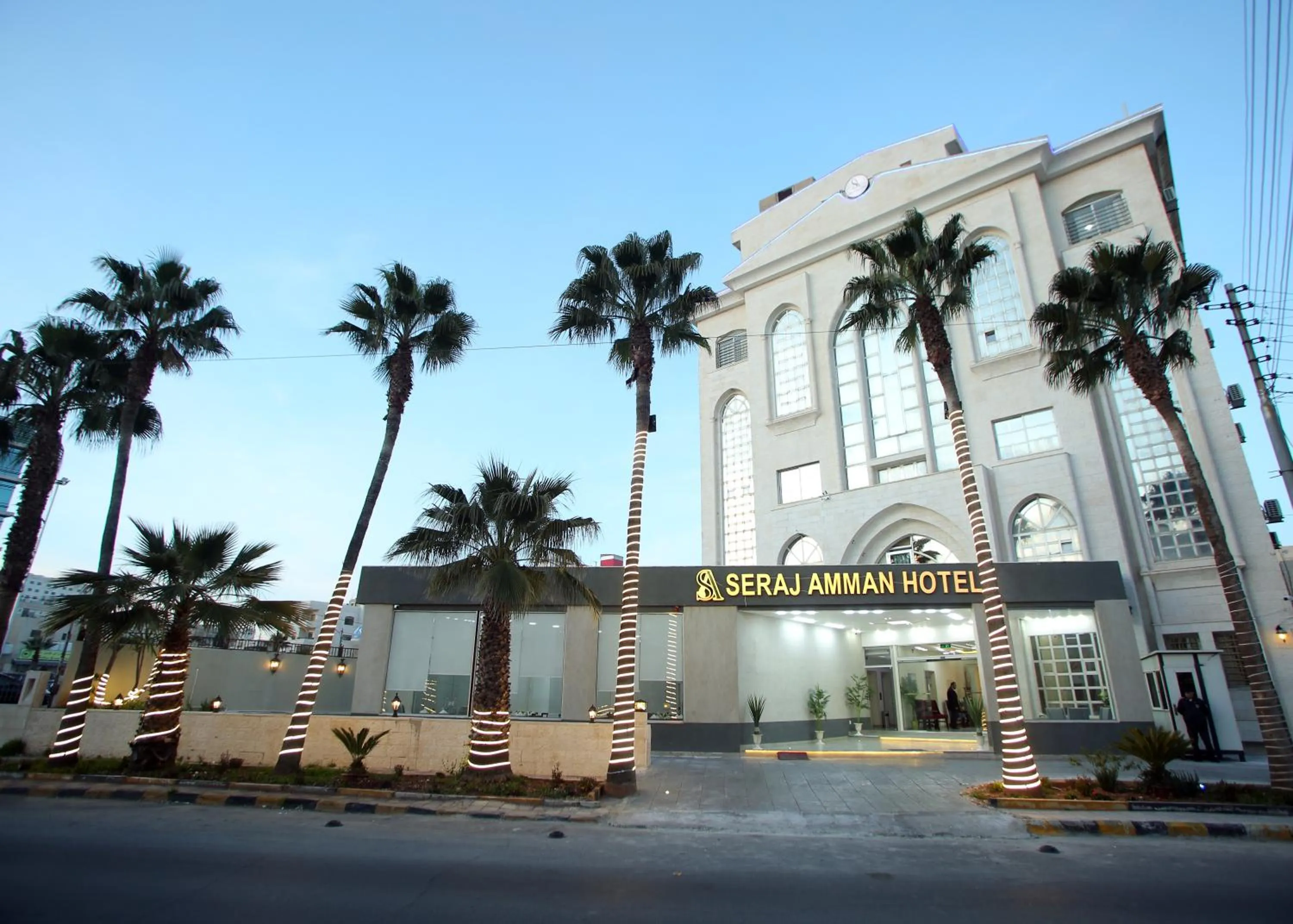 Property building in Seraj Amman Hotel