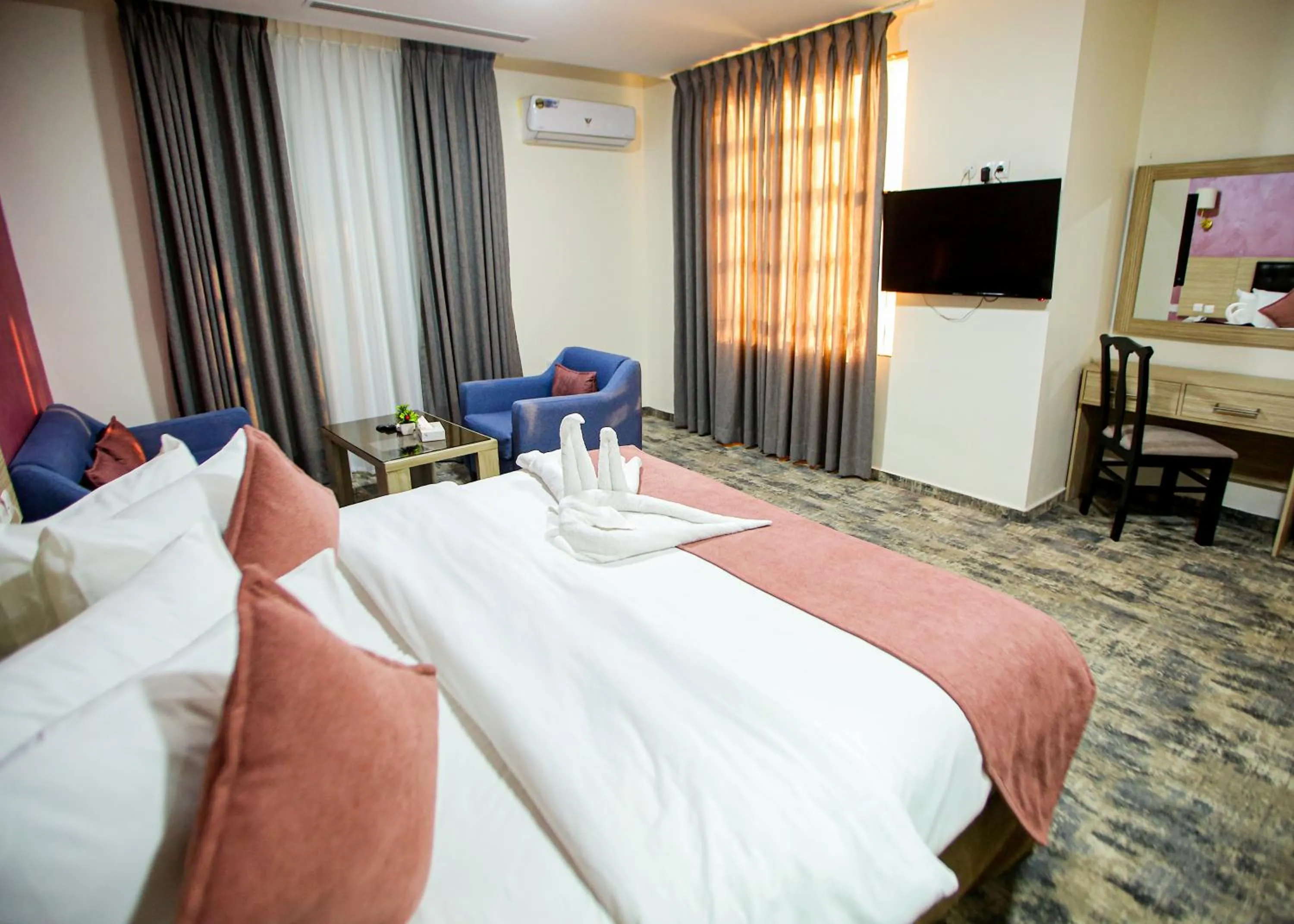 Bed in Seraj Amman Hotel