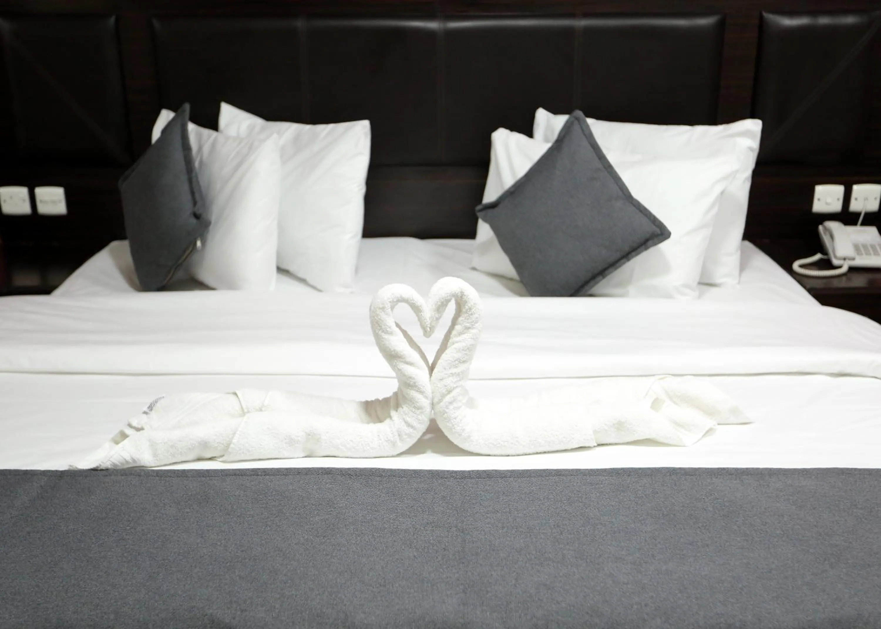 Bed in Seraj Amman Hotel