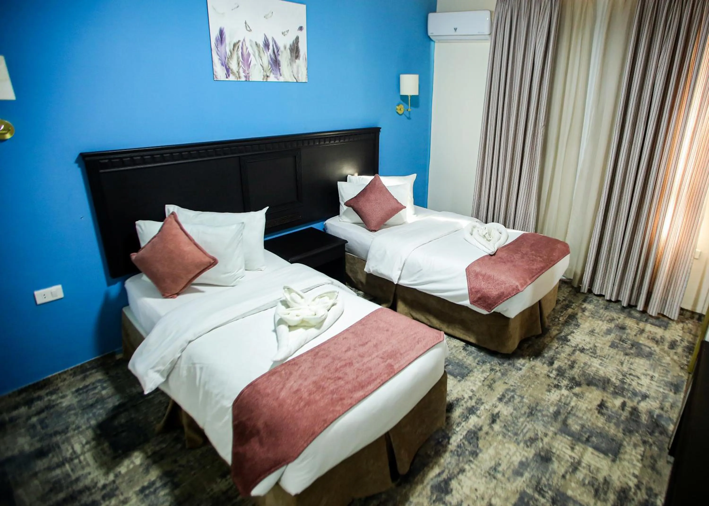 Bed in Seraj Amman Hotel
