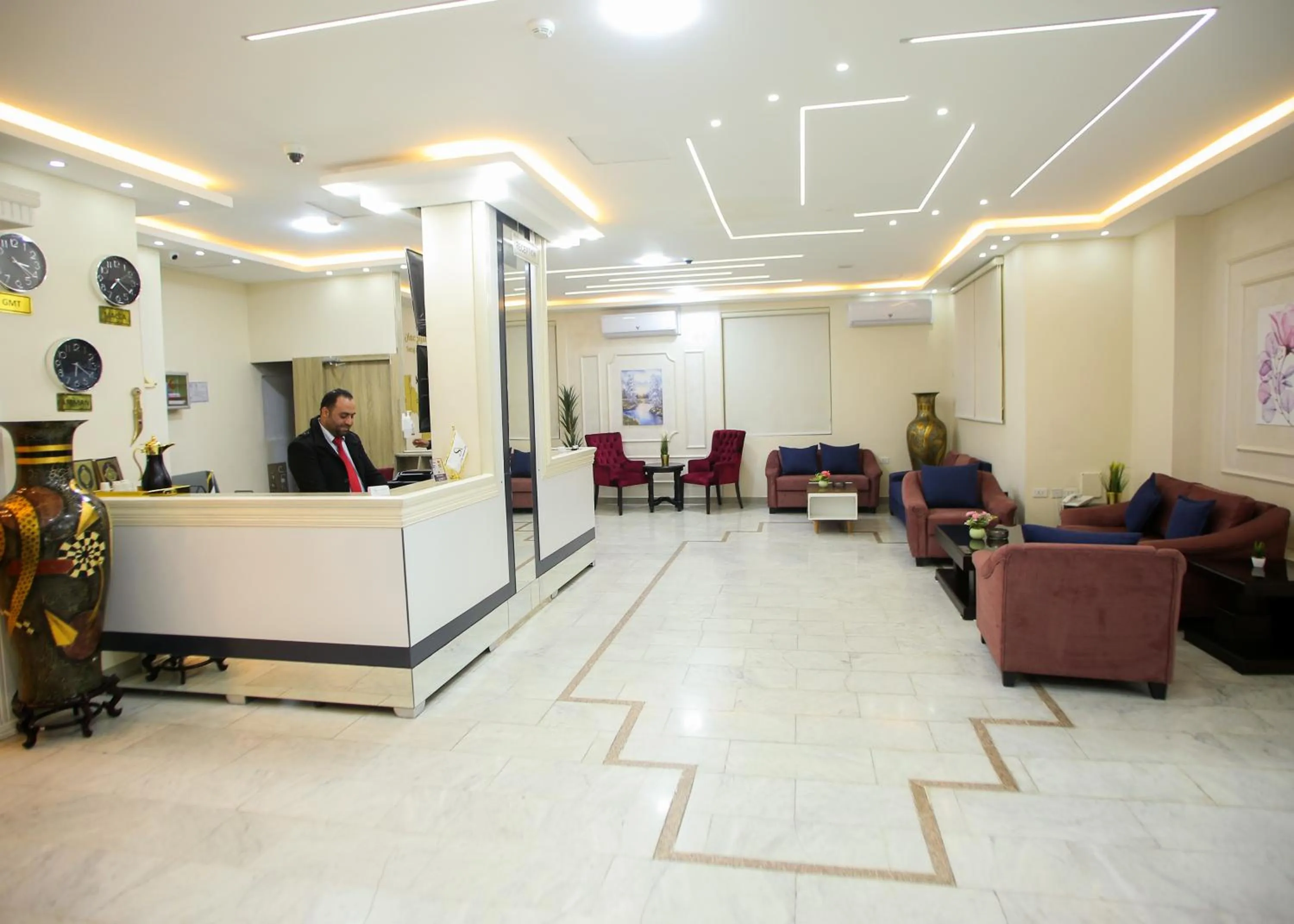 People in Seraj Amman Hotel