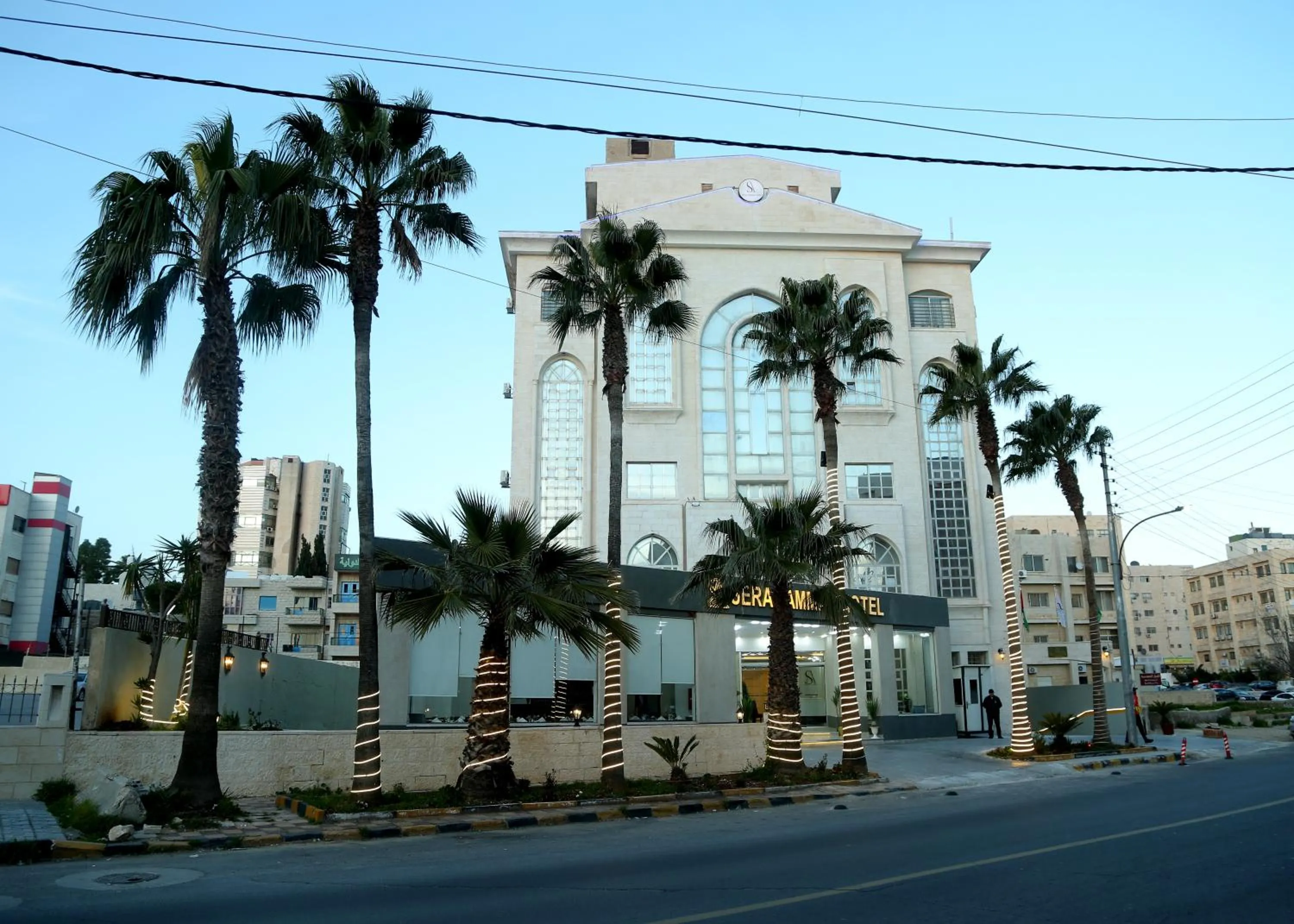 Property building in Seraj Amman Hotel