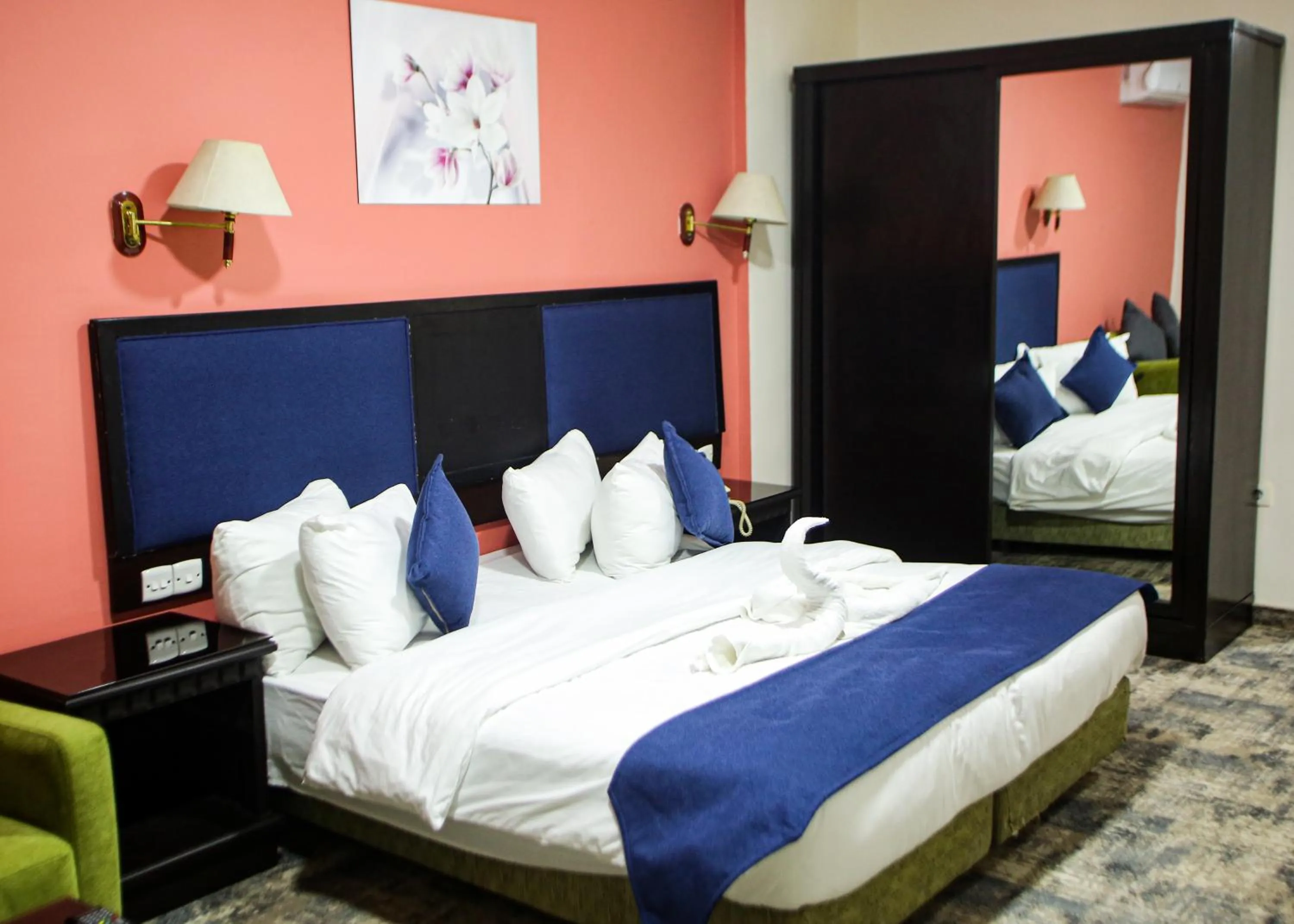 Bed in Seraj Amman Hotel