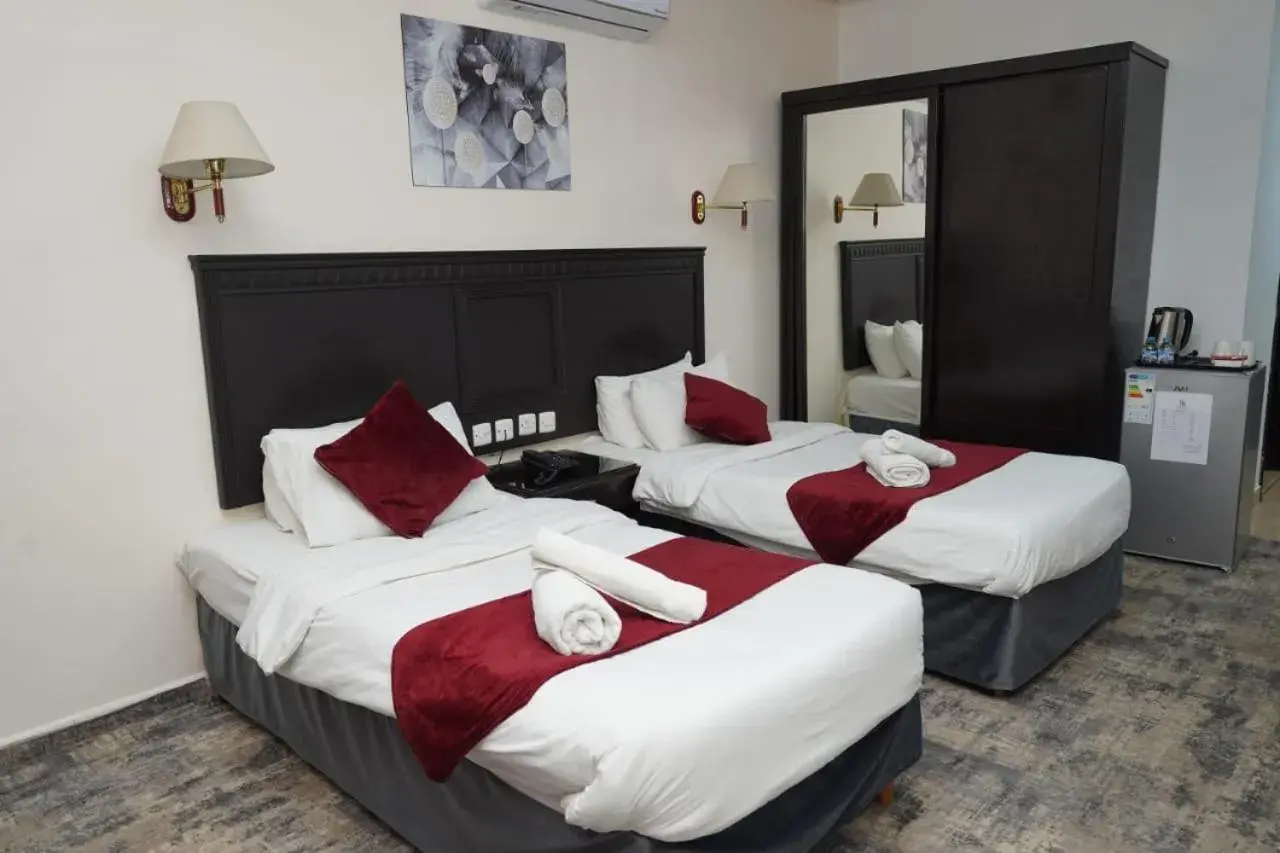 Bed in Seraj Amman Hotel Bed in Seraj Amman Hotel