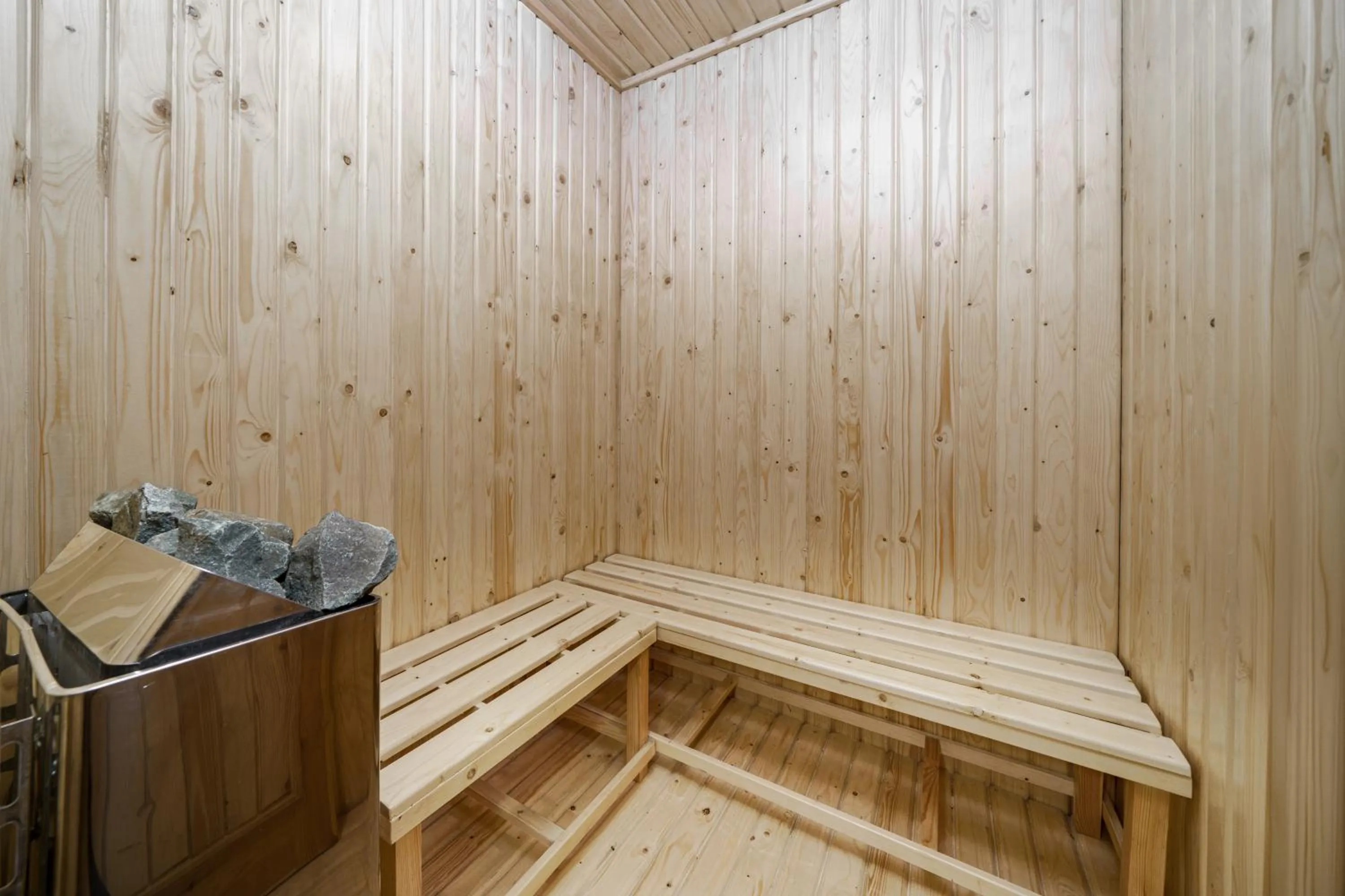 Sauna in Larichy Hotel Tabuk