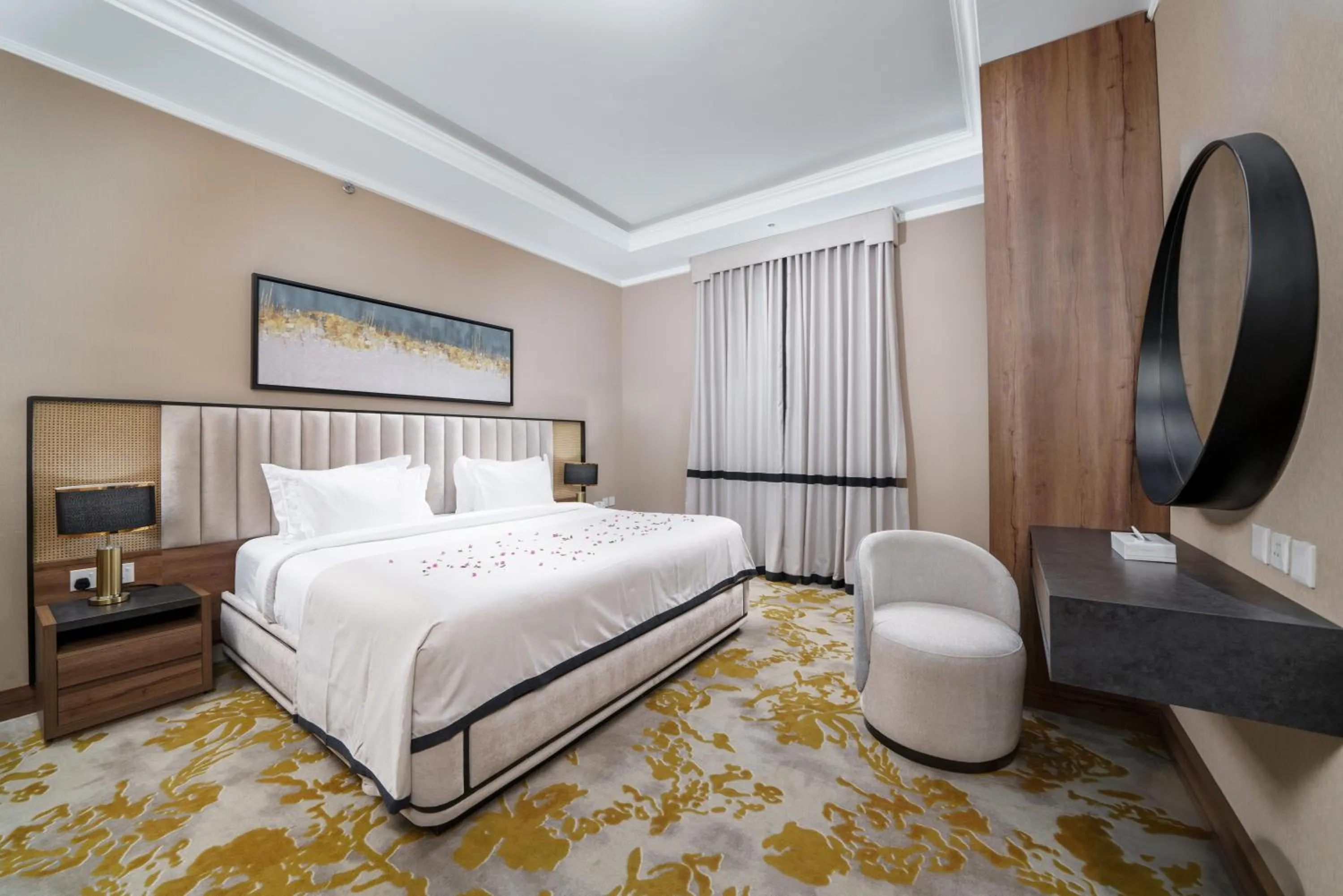 Bedroom, Bed in Larichy Hotel Tabuk