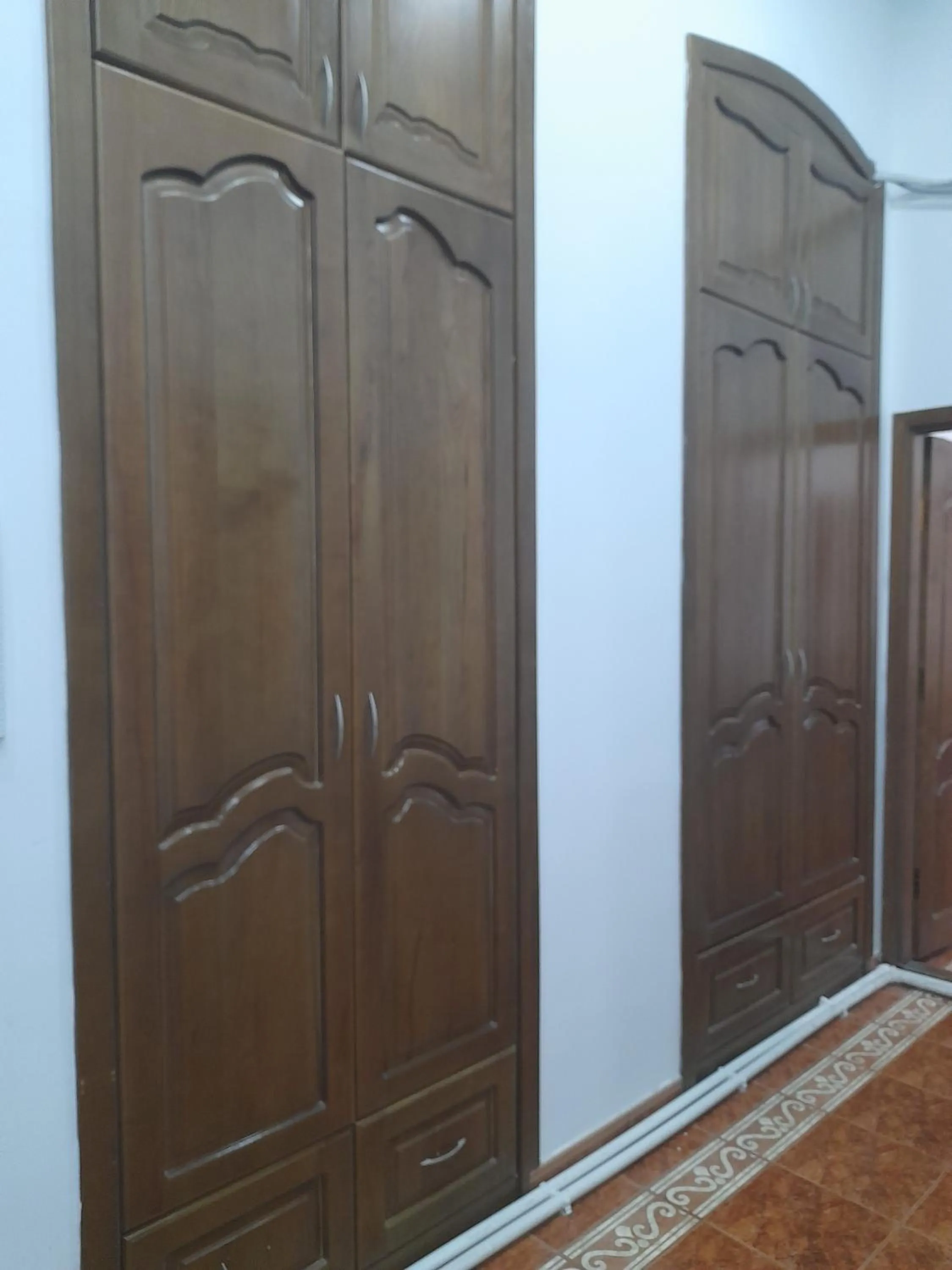 wardrobe in White City Hostel