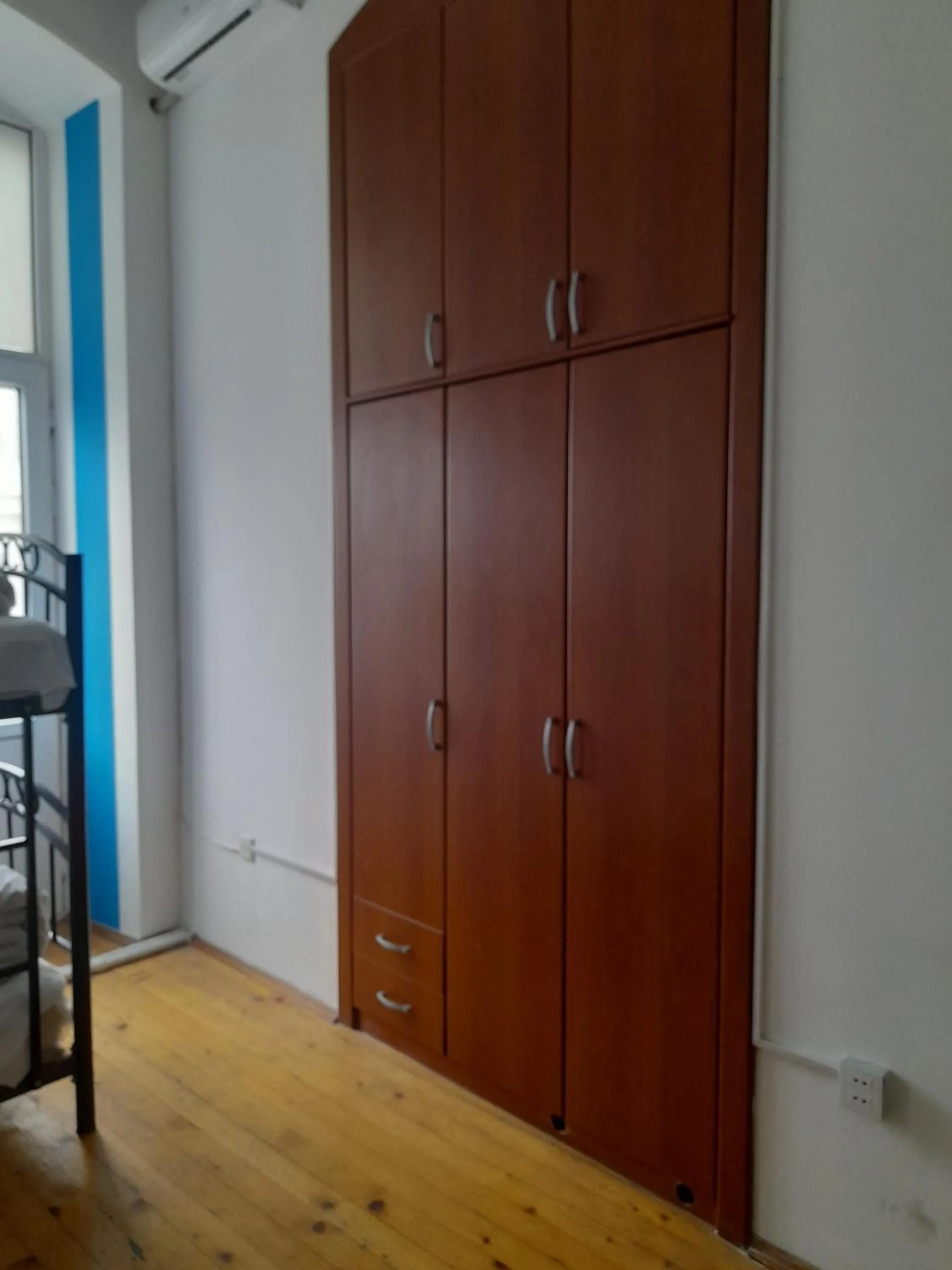 wardrobe in White City Hostel
