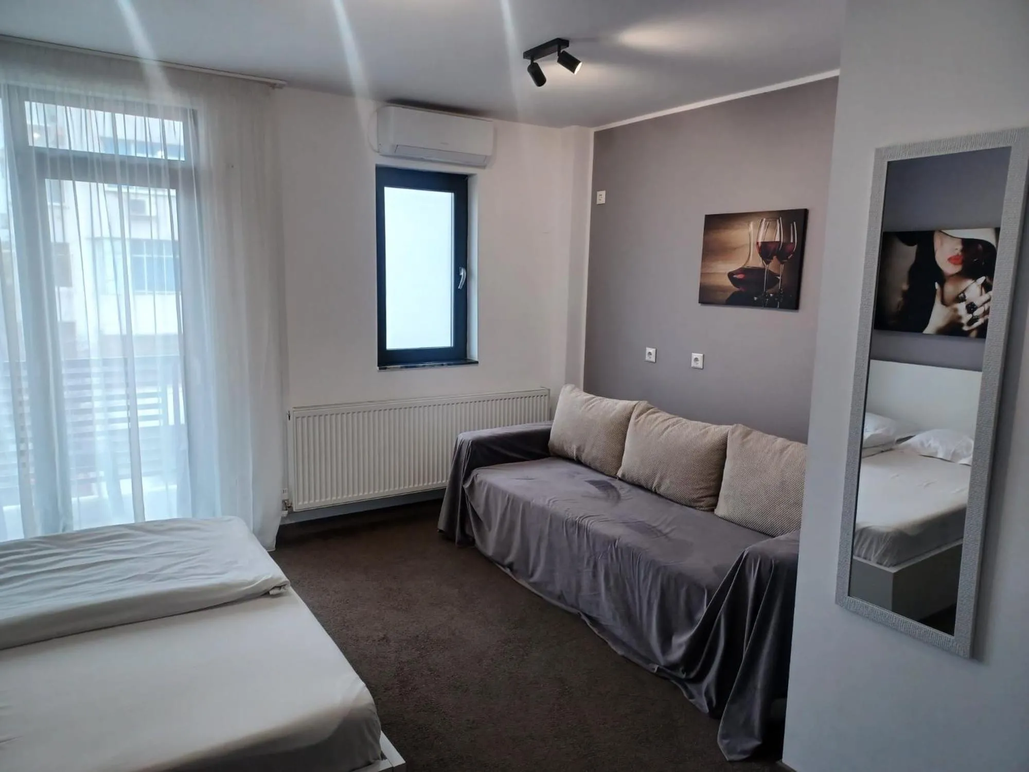 Bed in Aparthotel Oltului