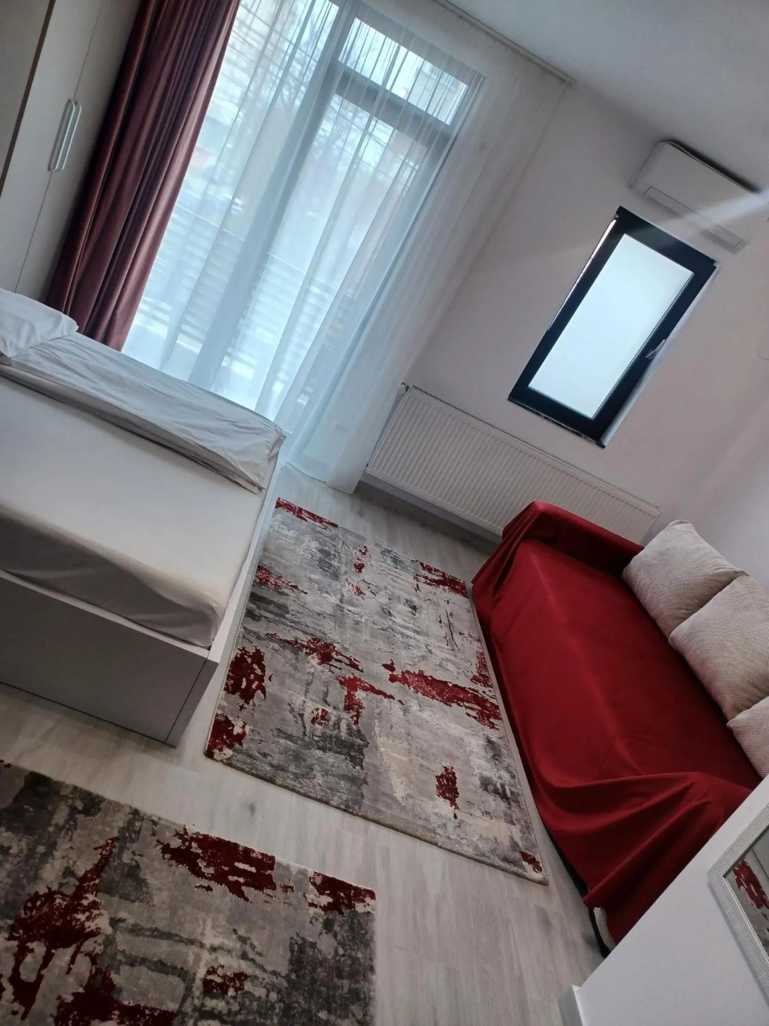Bed in Aparthotel Oltului