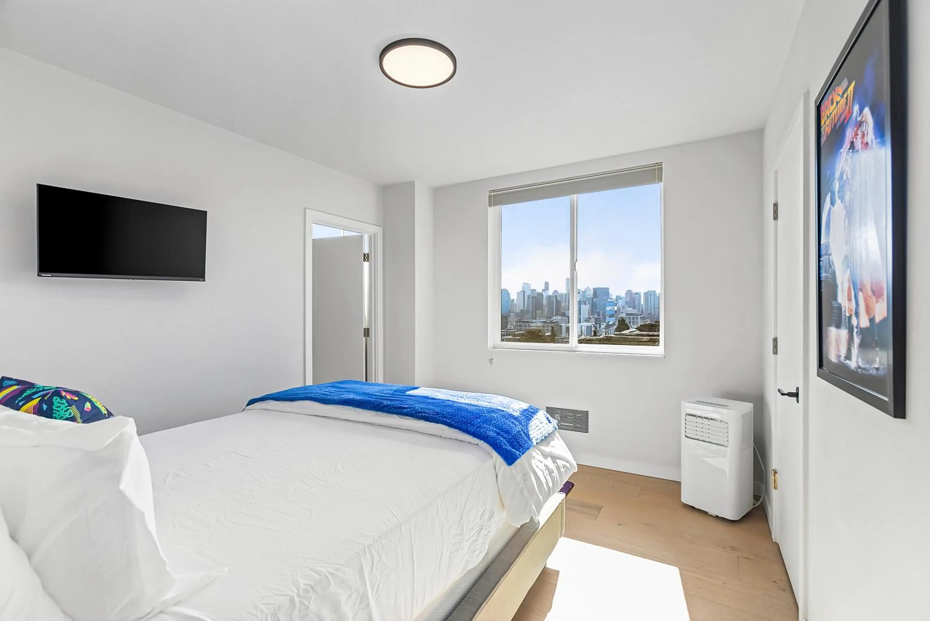 Bed in Back to The Future Sweet Suites