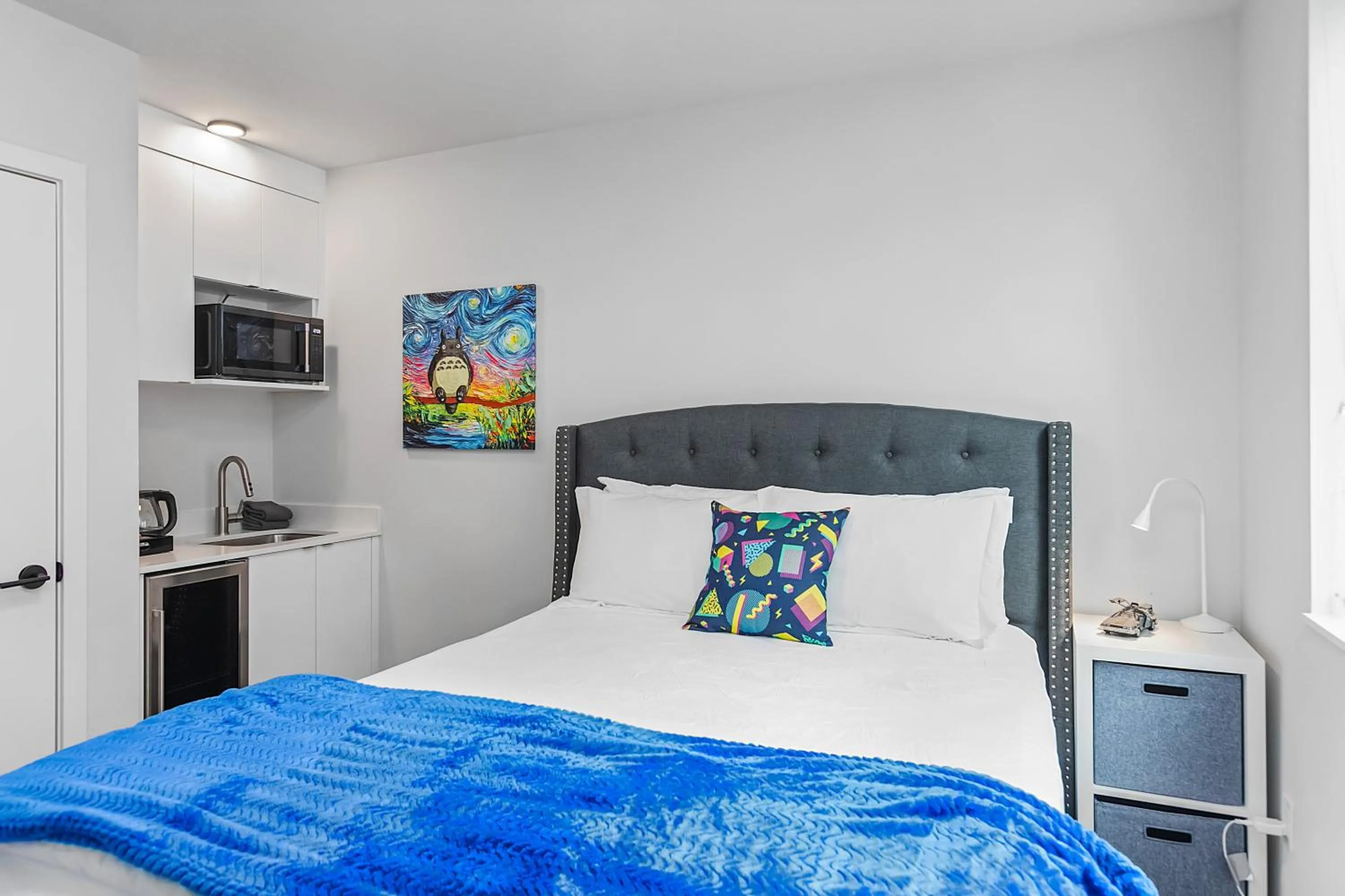 Bed in Back to The Future Sweet Suites