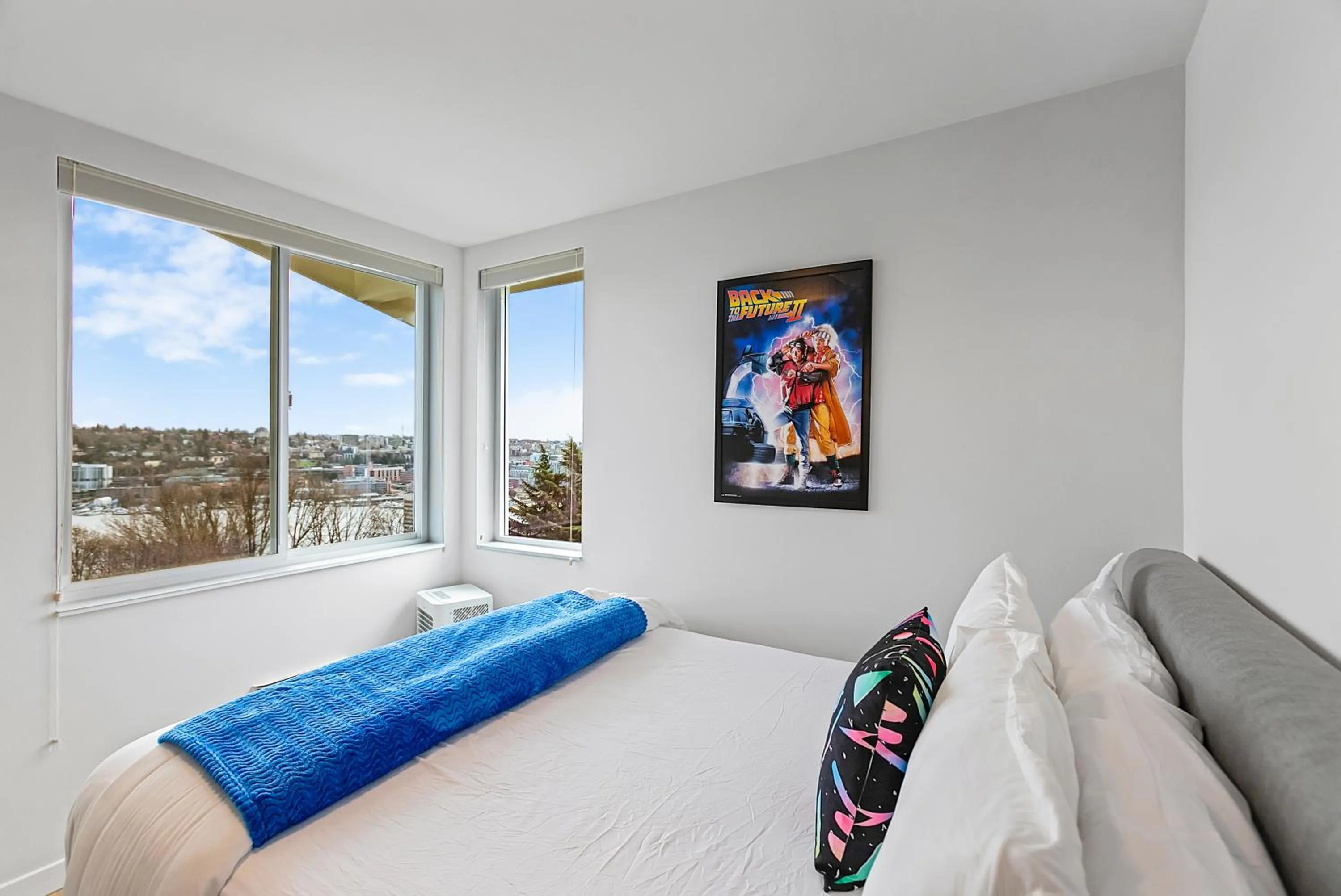 Bed in Back to The Future Sweet Suites