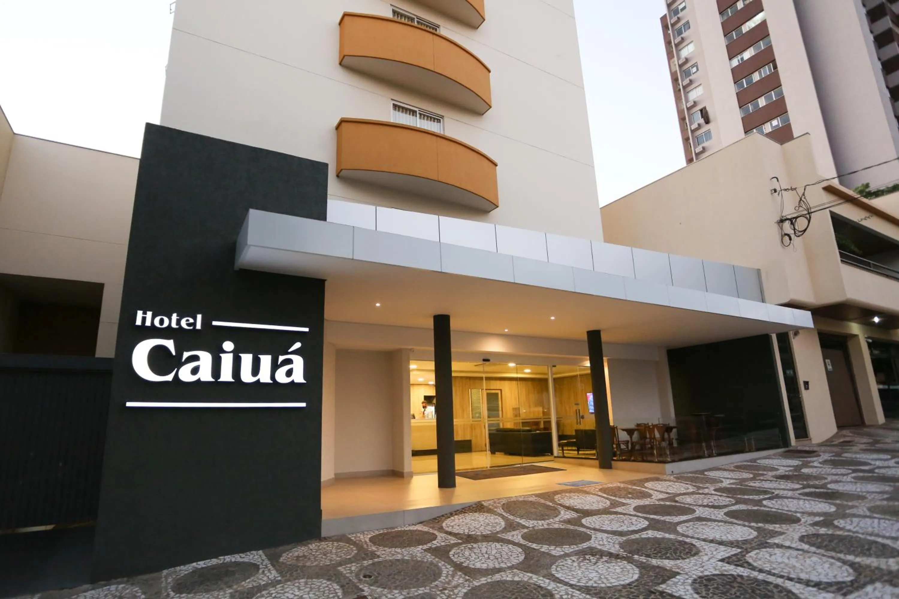 Facade/entrance in Hotel Caiuá Express Umuarama