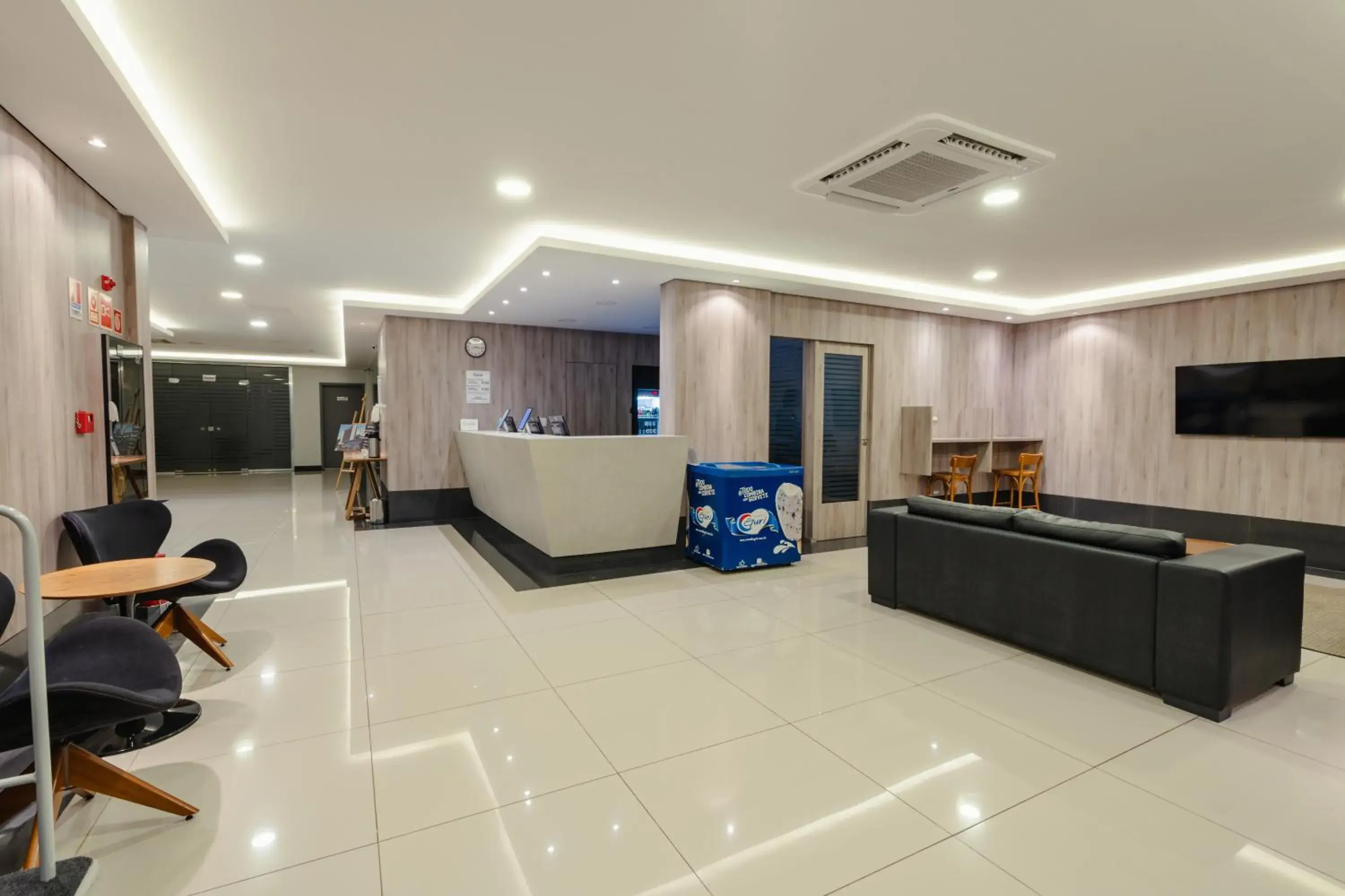 Lobby or reception in Hotel Caiuá Express Umuarama Lobby or reception in Hotel Caiuá Express Umuarama