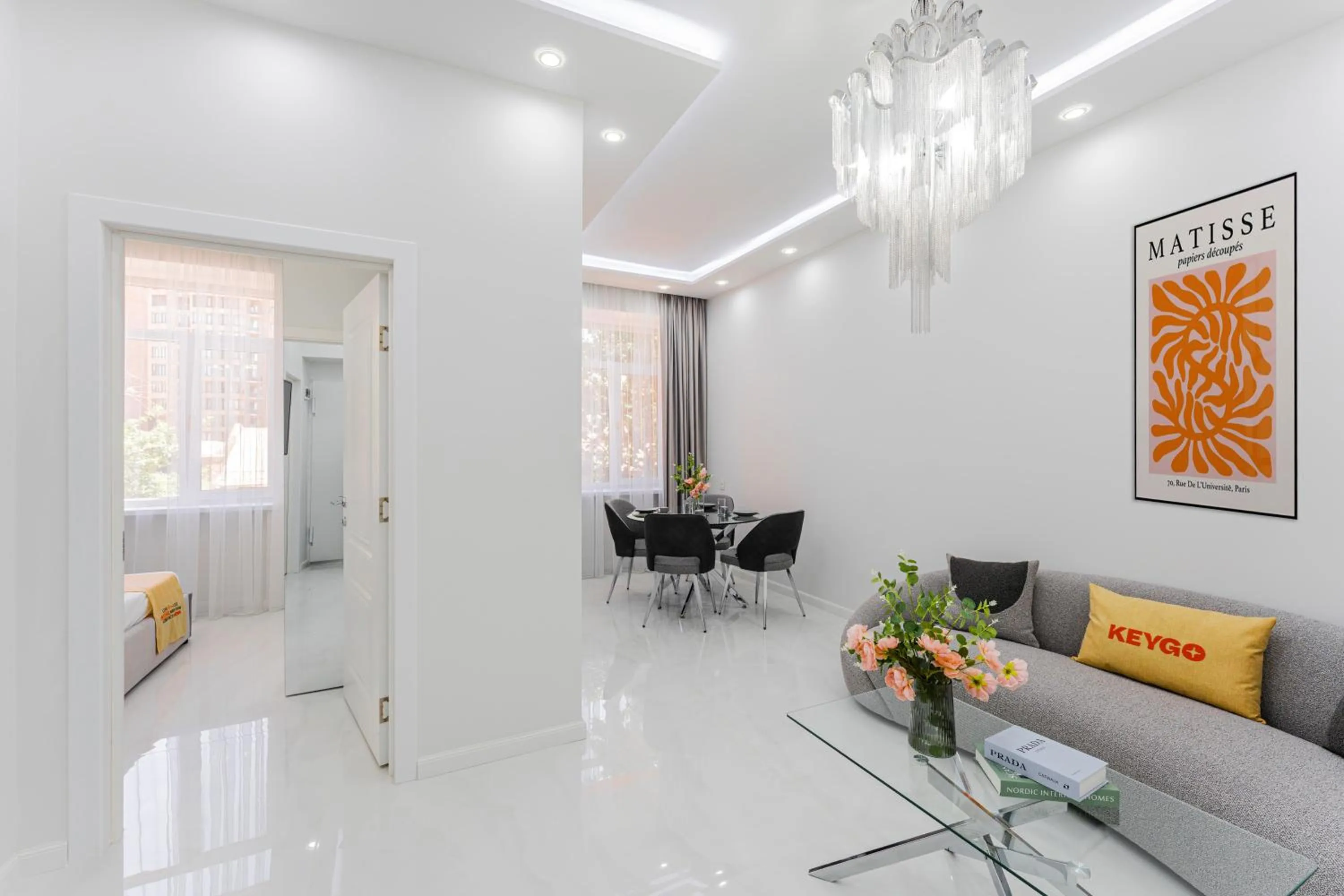 Photo of the whole room in Apartment KeyGo #0061 is the key to the center of Yerevan