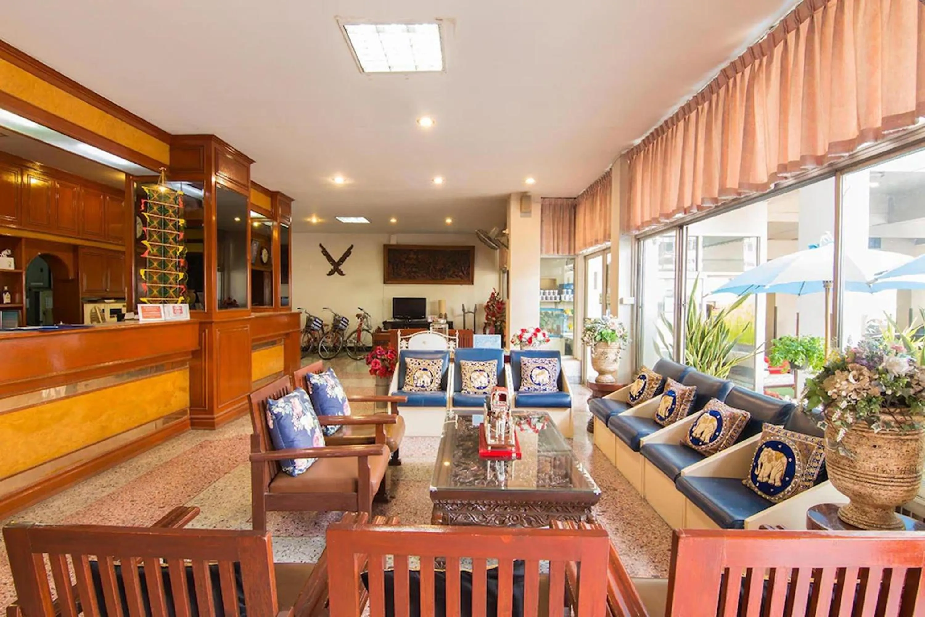 Lobby or reception in Khelang Nakorn Hotel