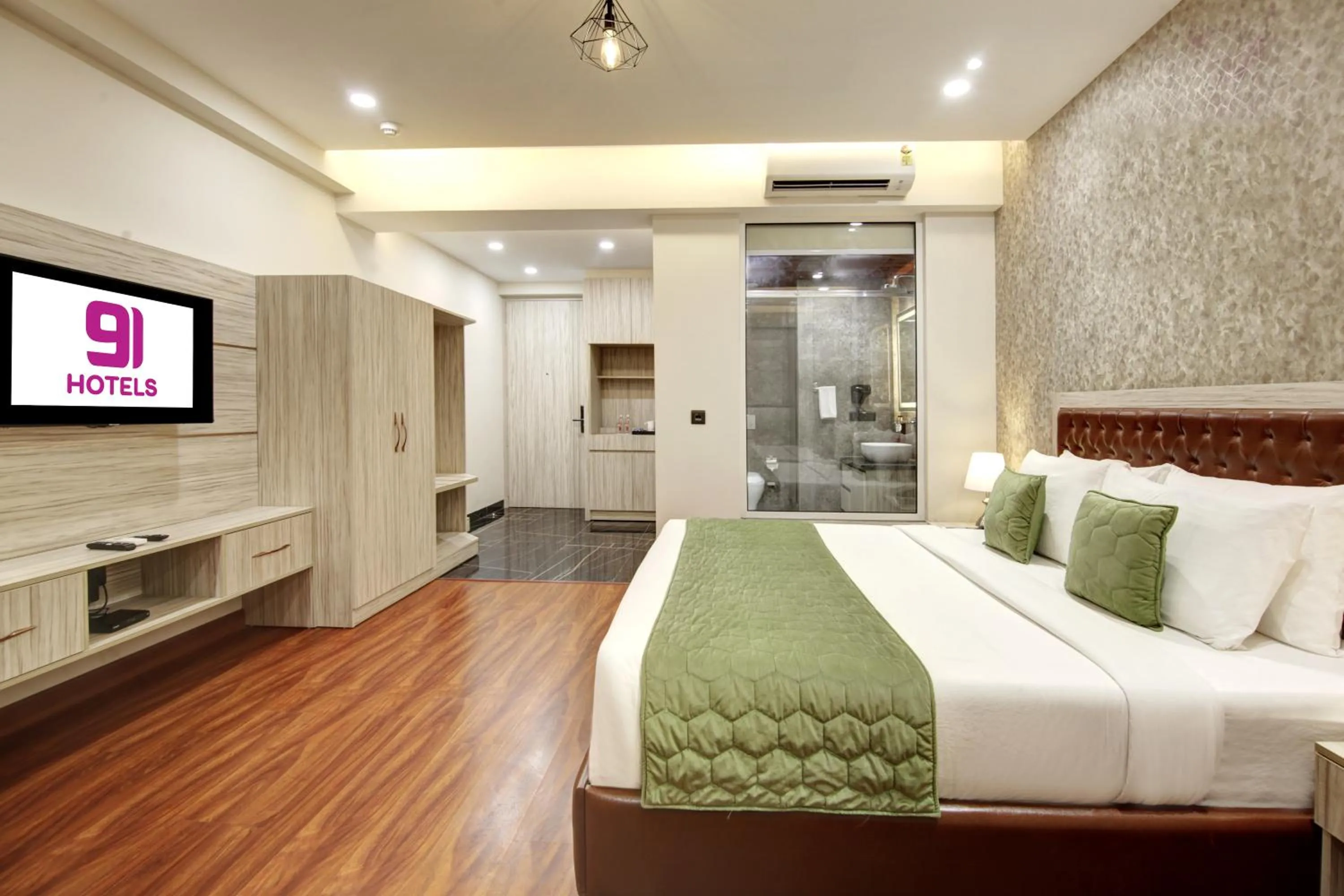 Bed in Hotel 91 Millennium Huda