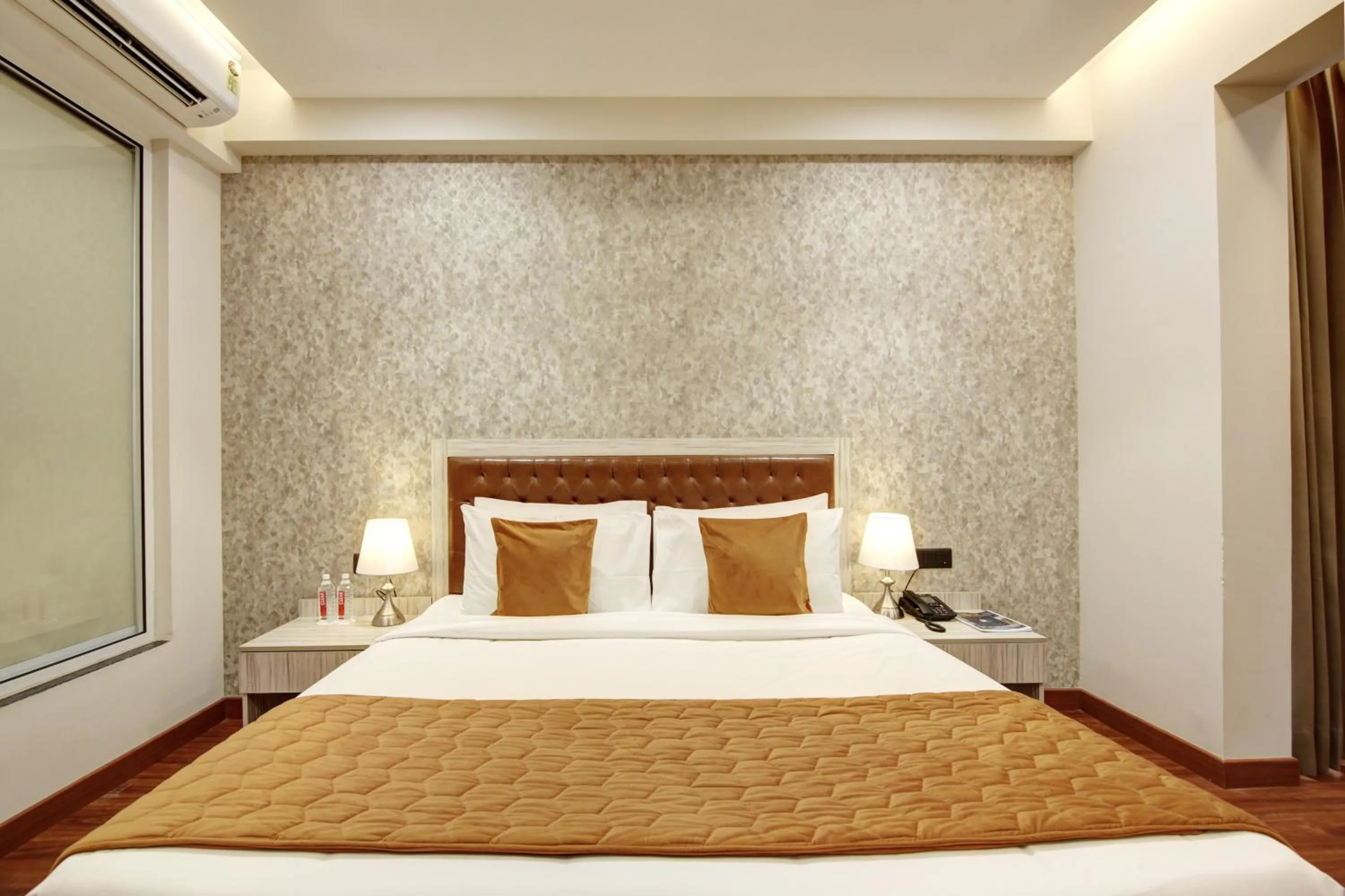 Bed in Hotel 91 Millennium Huda