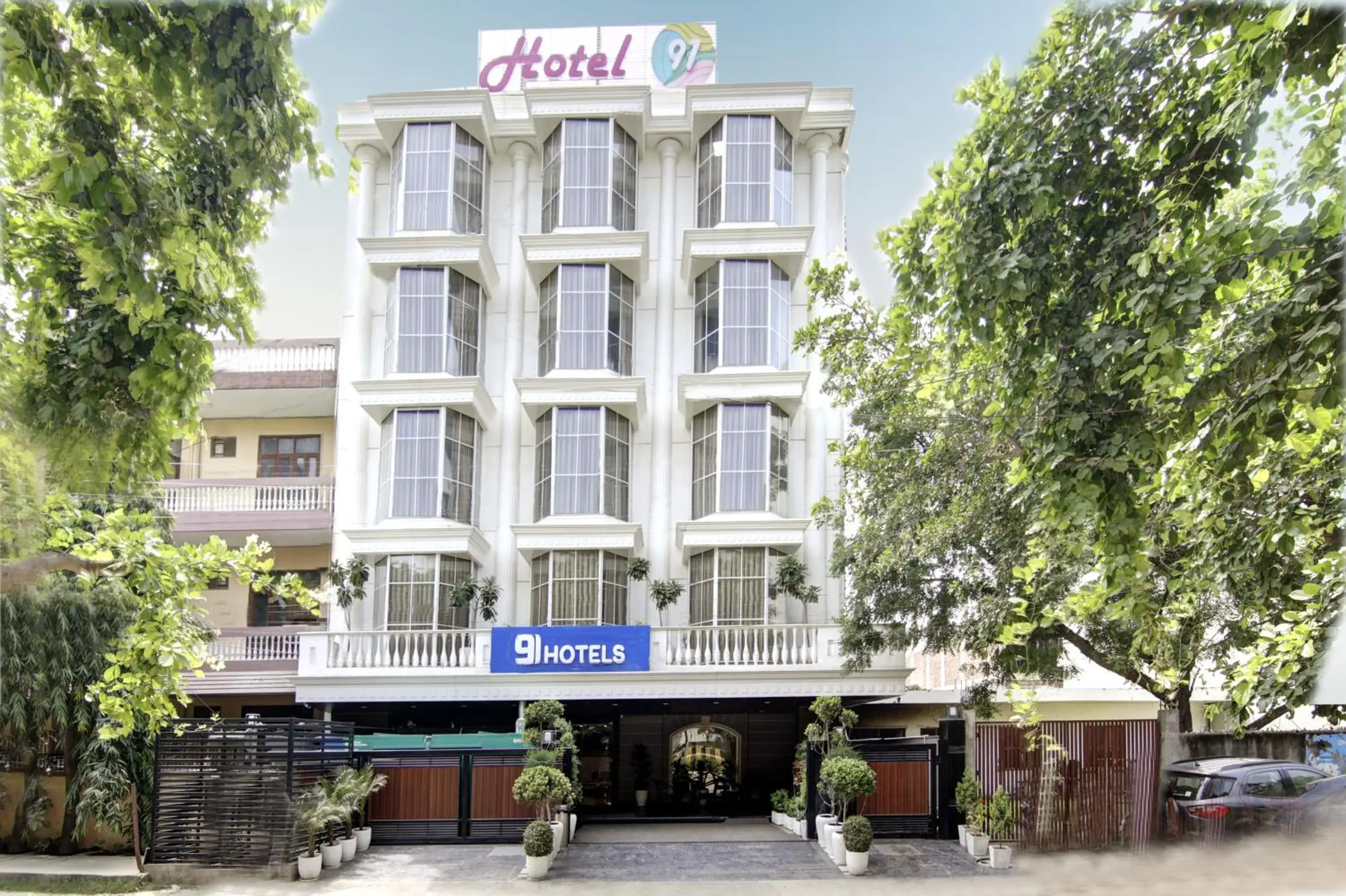 Property building in Hotel 91 Millennium Huda Property building in Hotel 91 Millennium Huda