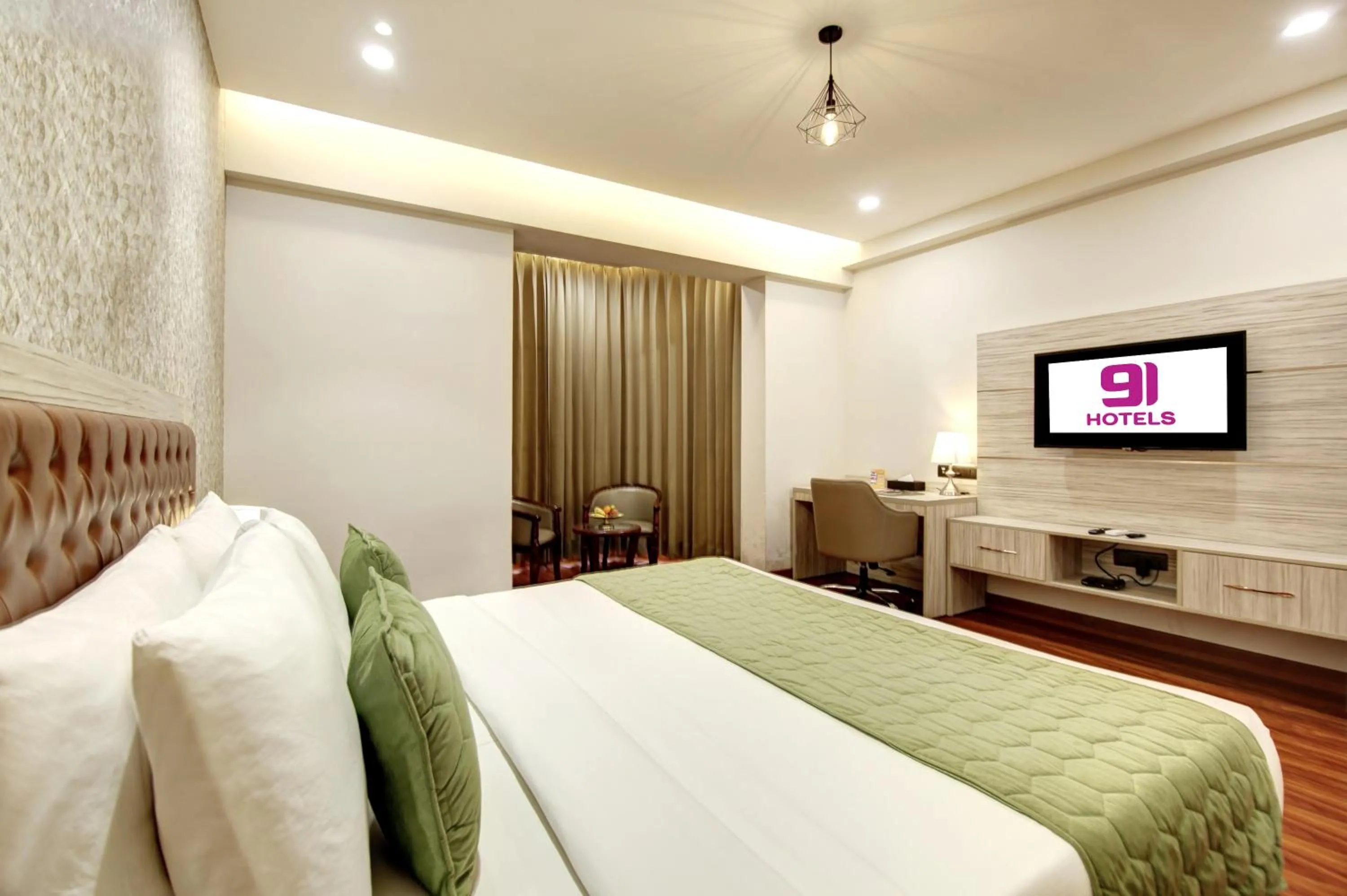 Bed in Hotel 91 Millennium Huda