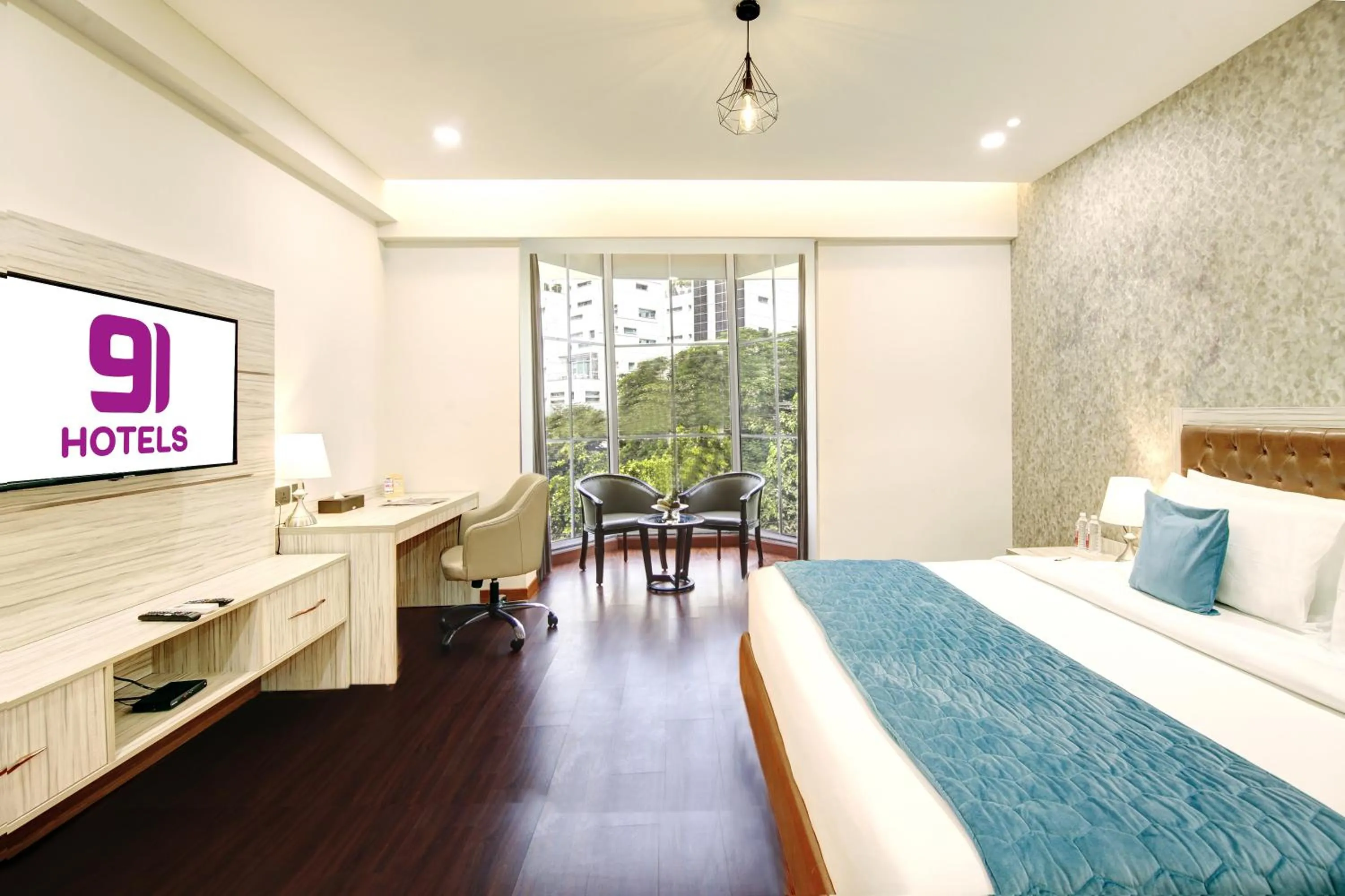 Bed in Hotel 91 Millennium Huda