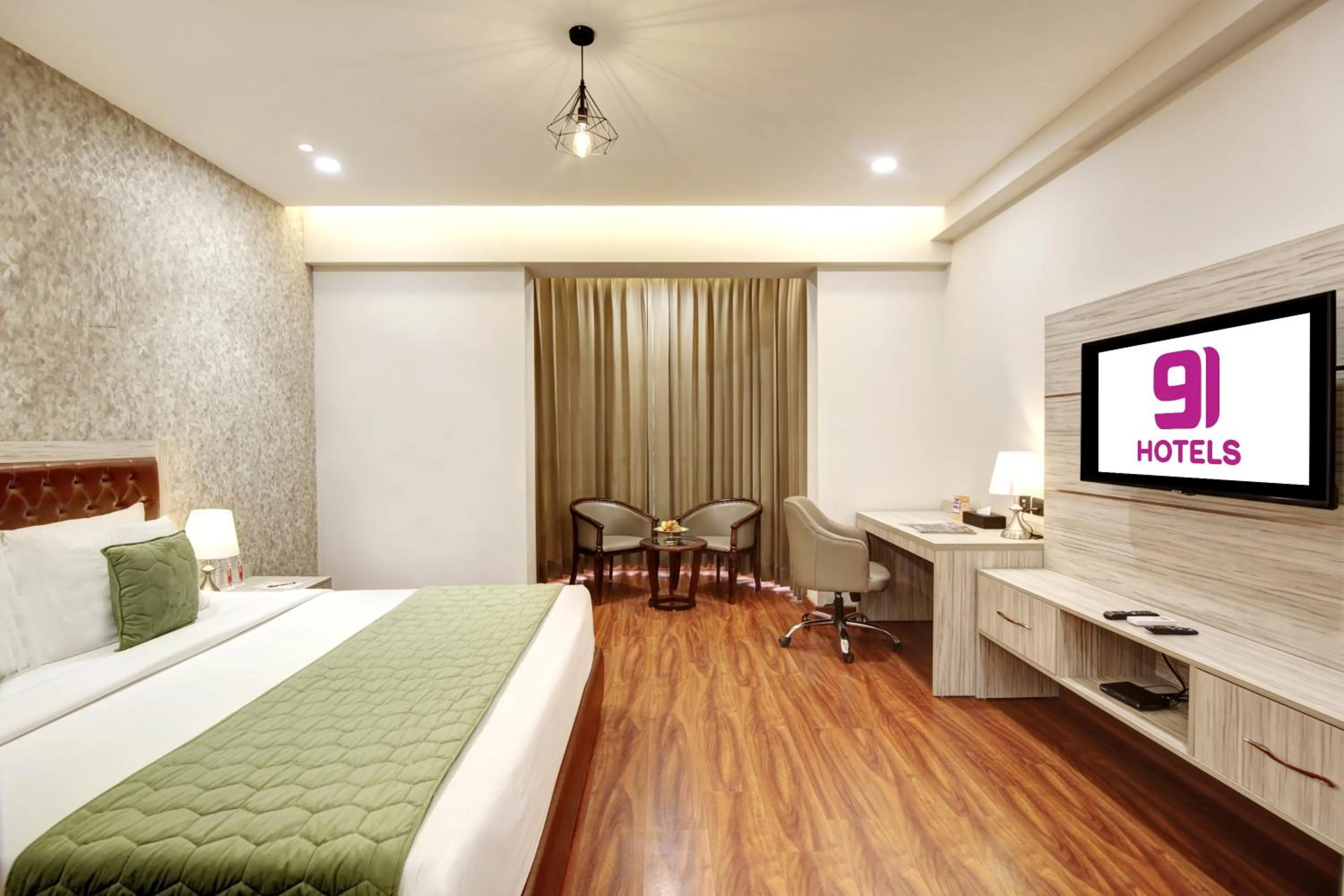 Bed in Hotel 91 Millennium Huda