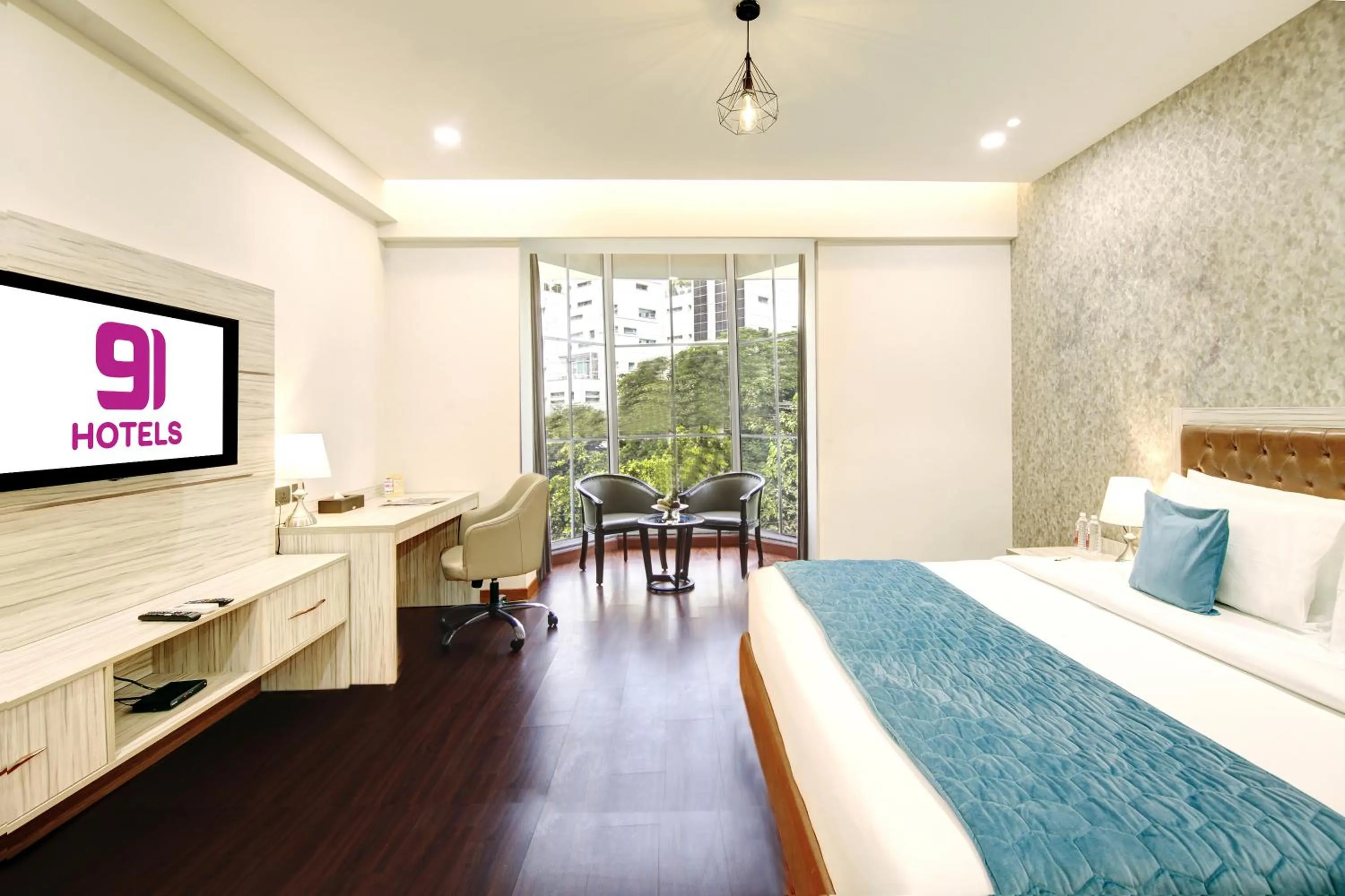 Bed in Hotel 91 Millennium Huda