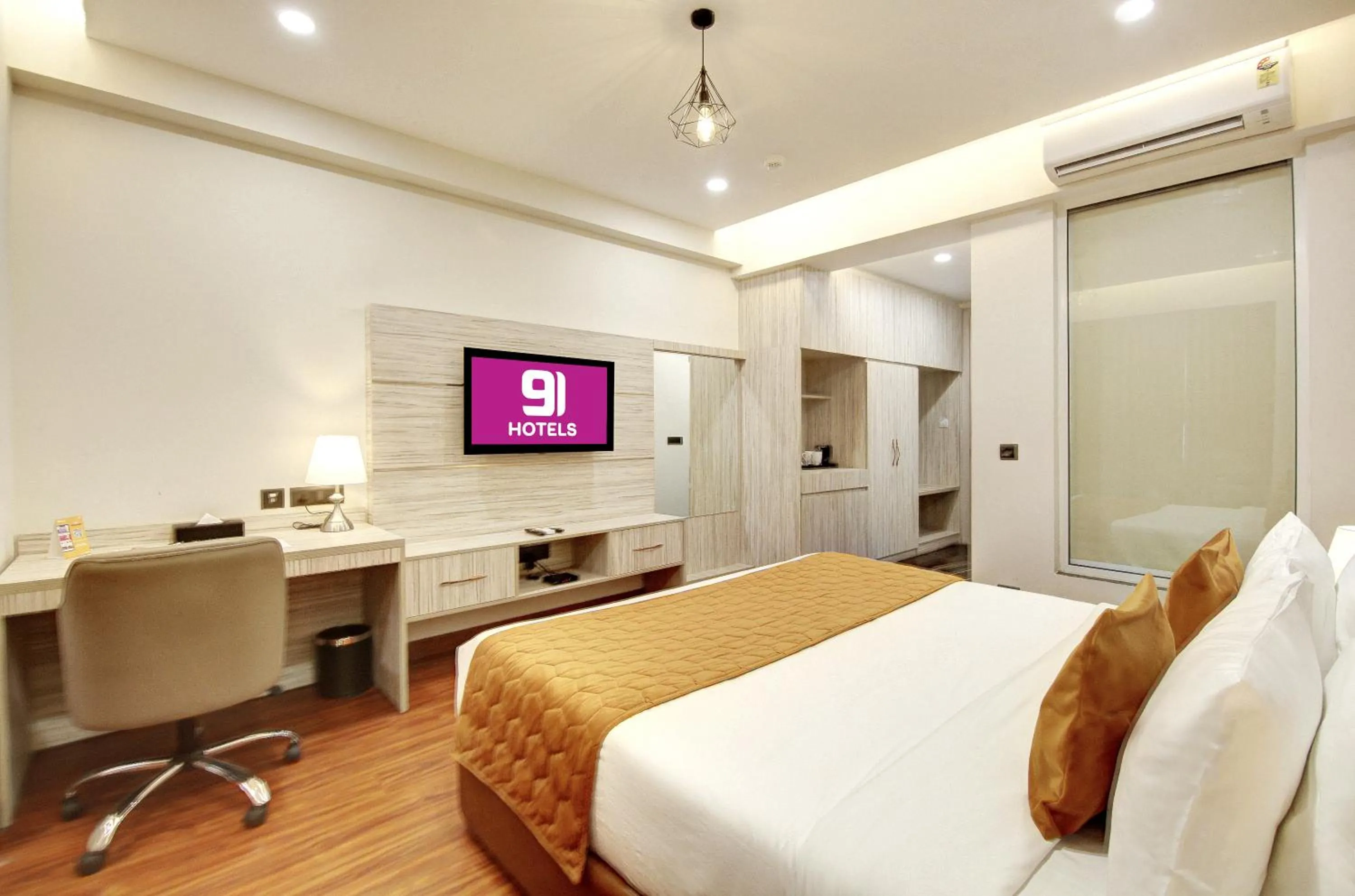 Bedroom, Bed in Hotel 91 Millennium Huda