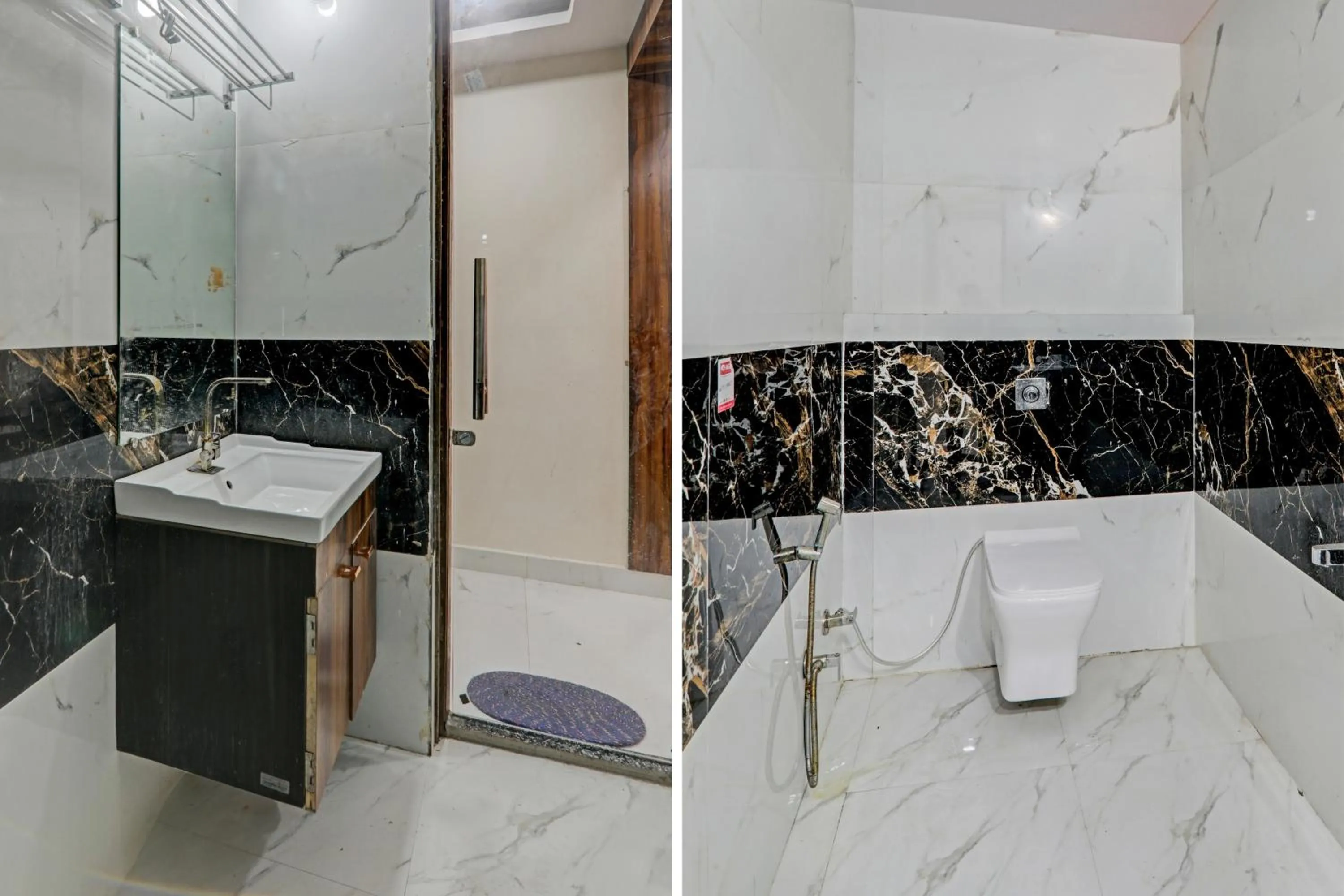 Bathroom in Collection O Mitra Inn