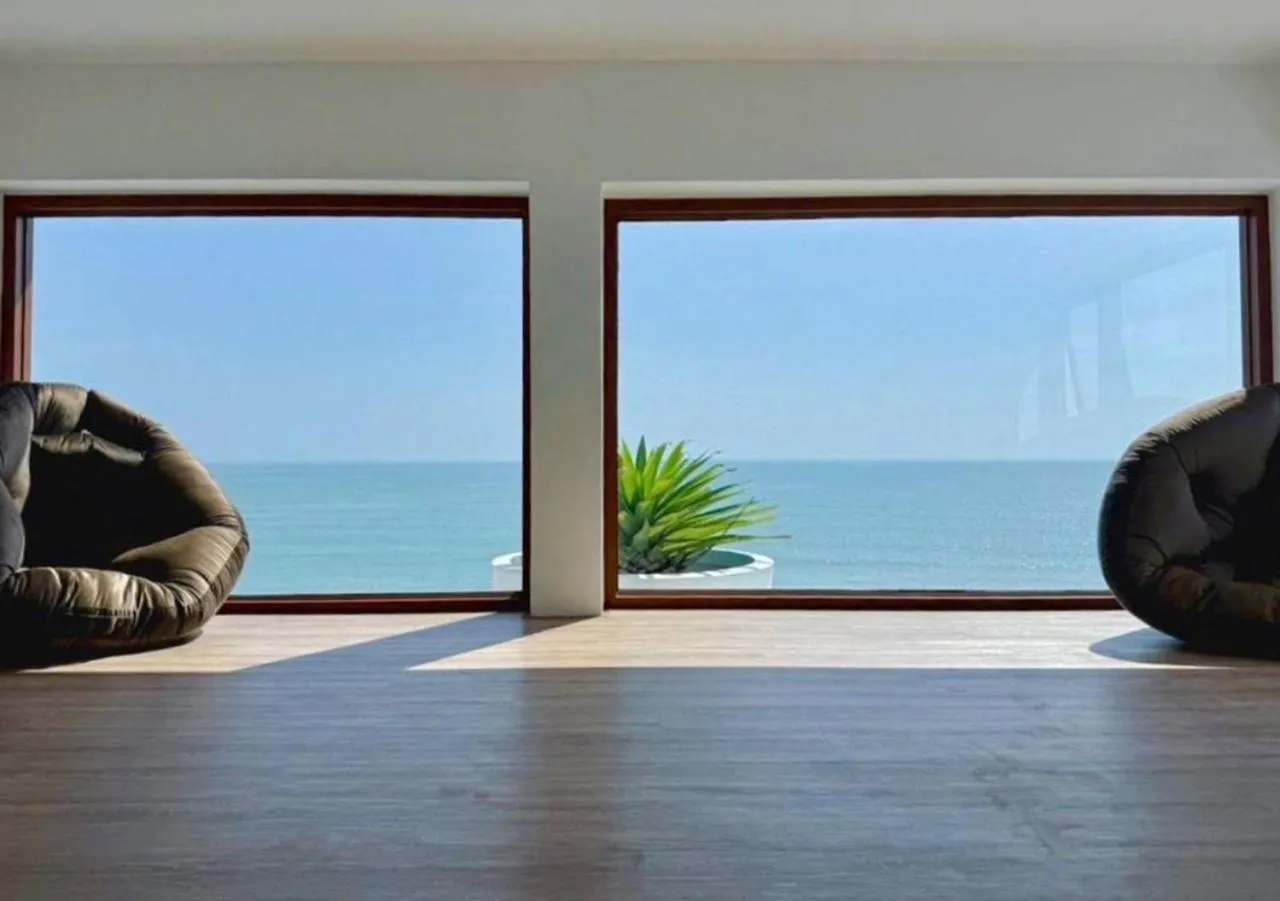 Sea view in Hotel Villa AoKhanom Beachfront