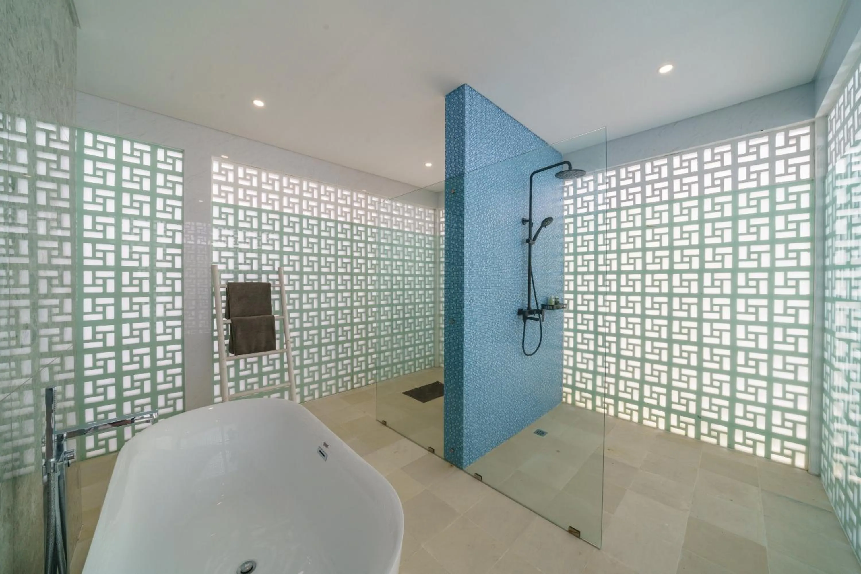 Shower in Abian Kapas Beach House