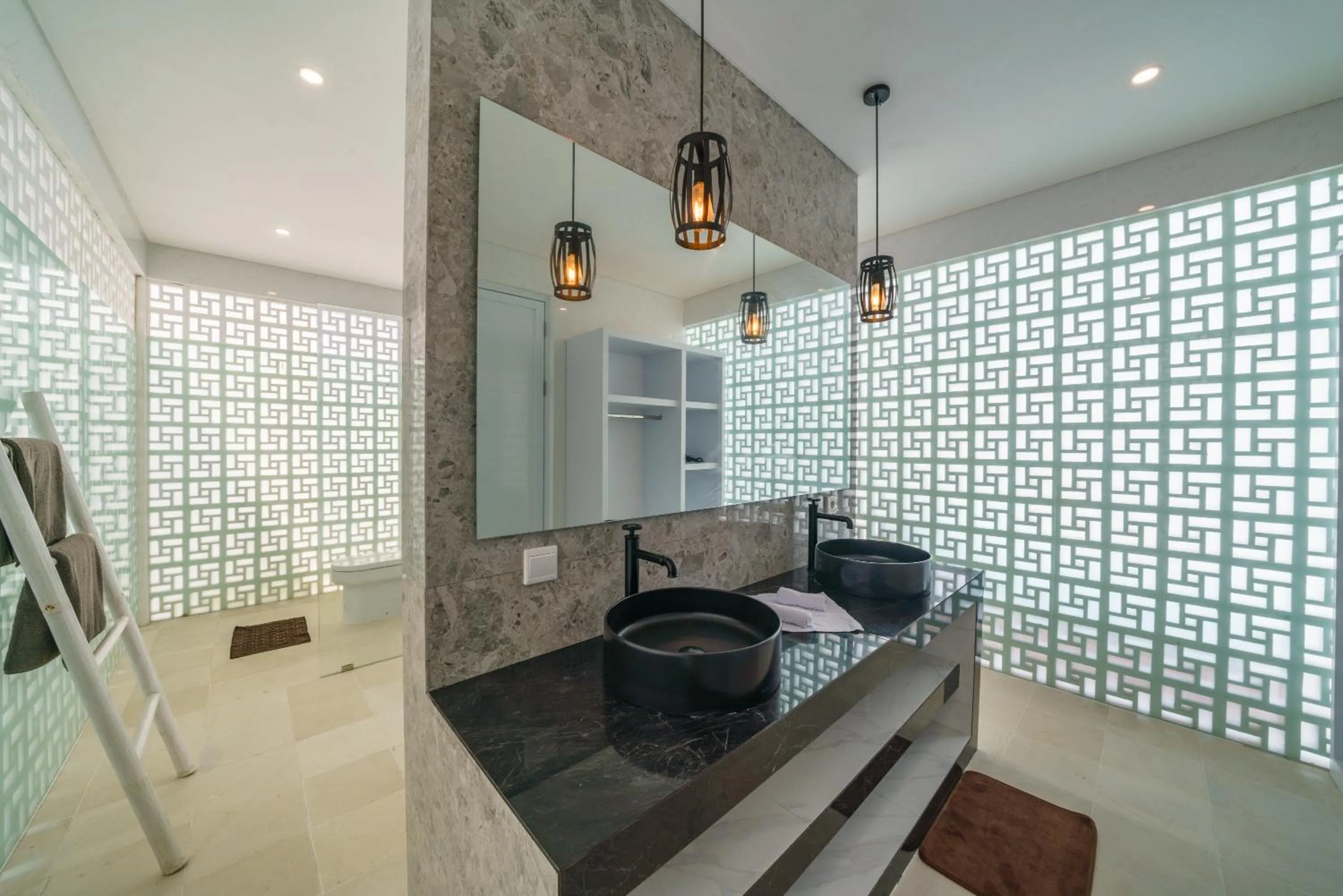 Shower in Abian Kapas Beach House