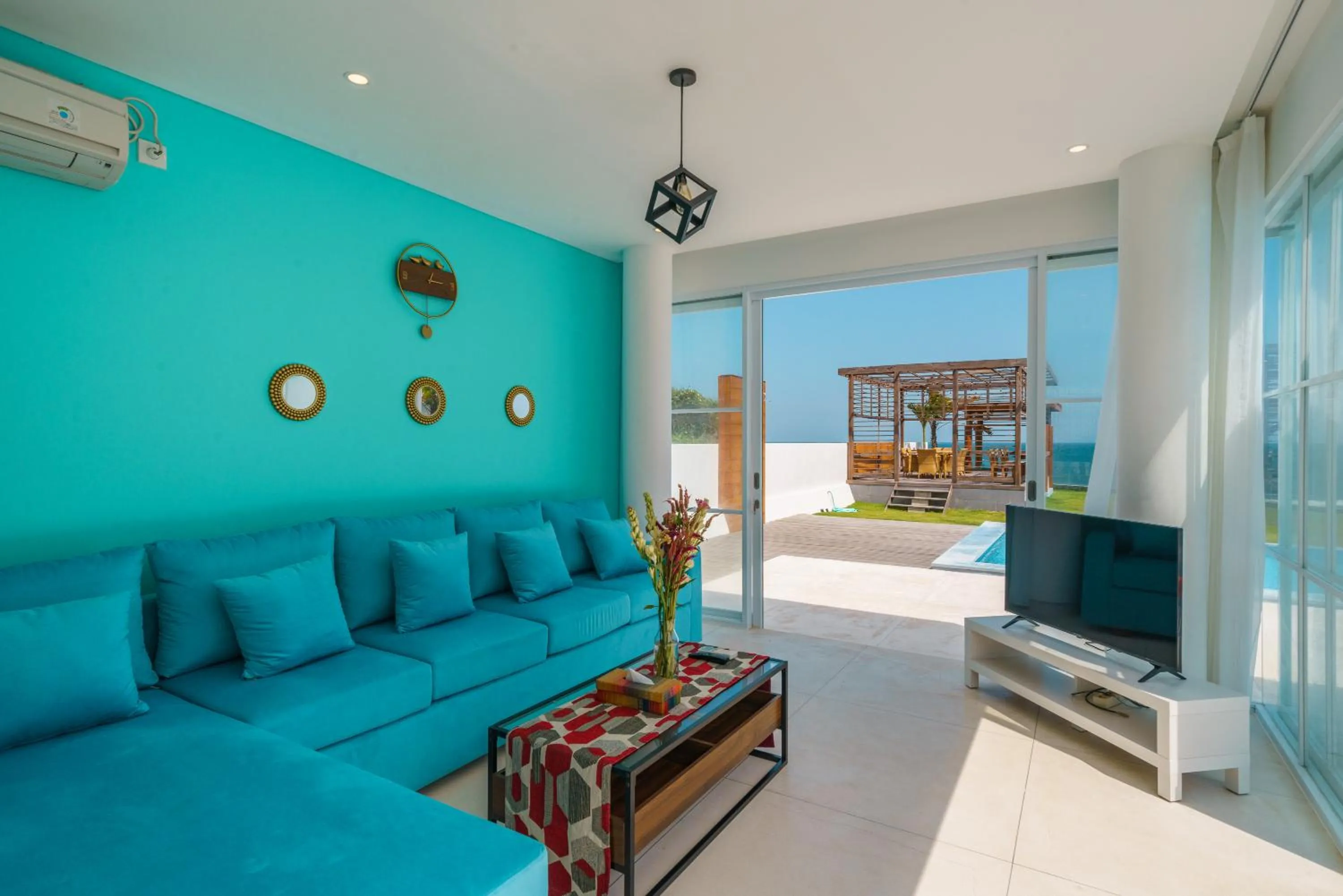 Patio in Abian Kapas Beach House