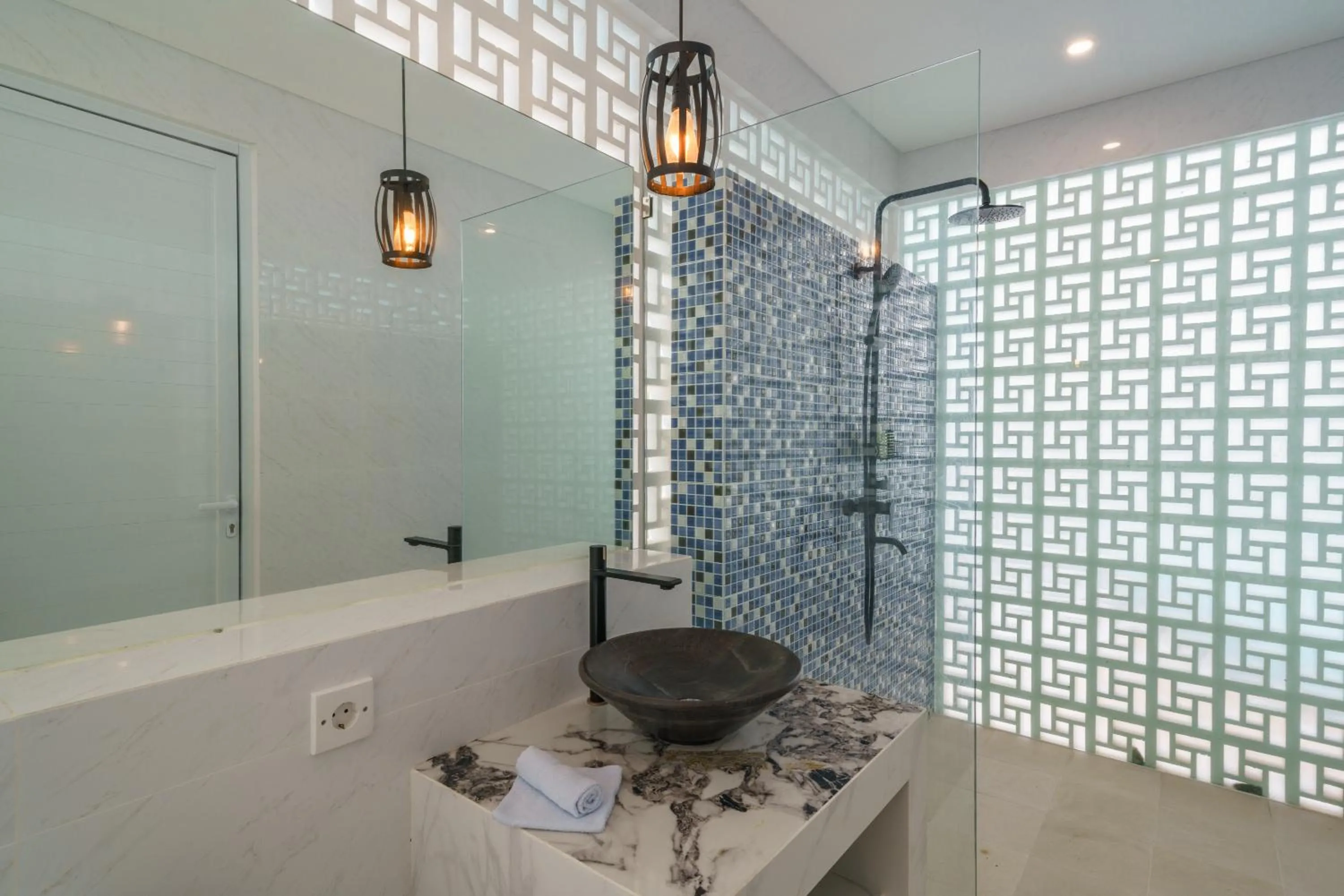 Shower in Abian Kapas Beach House