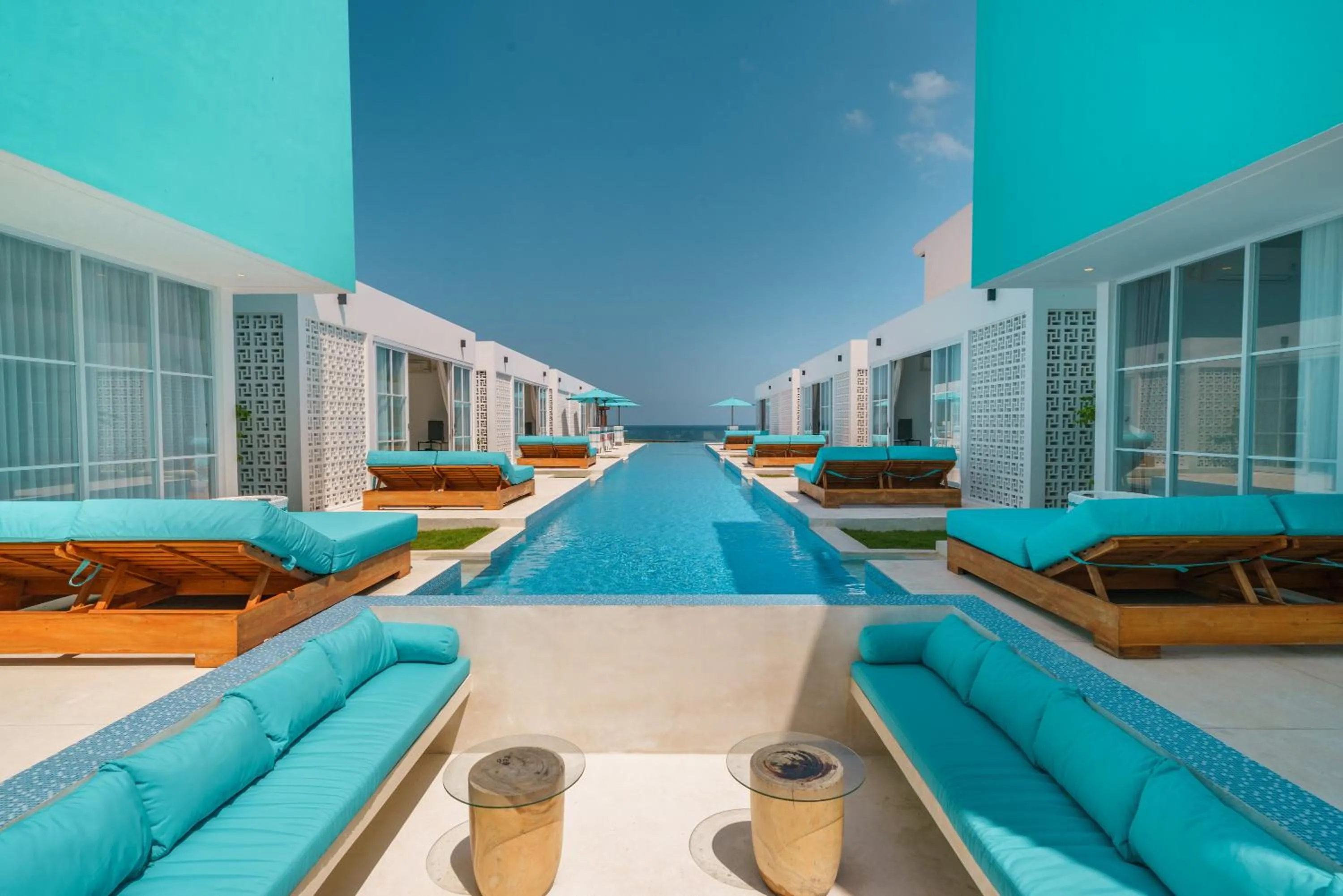 Seating area in Abian Kapas Beach House