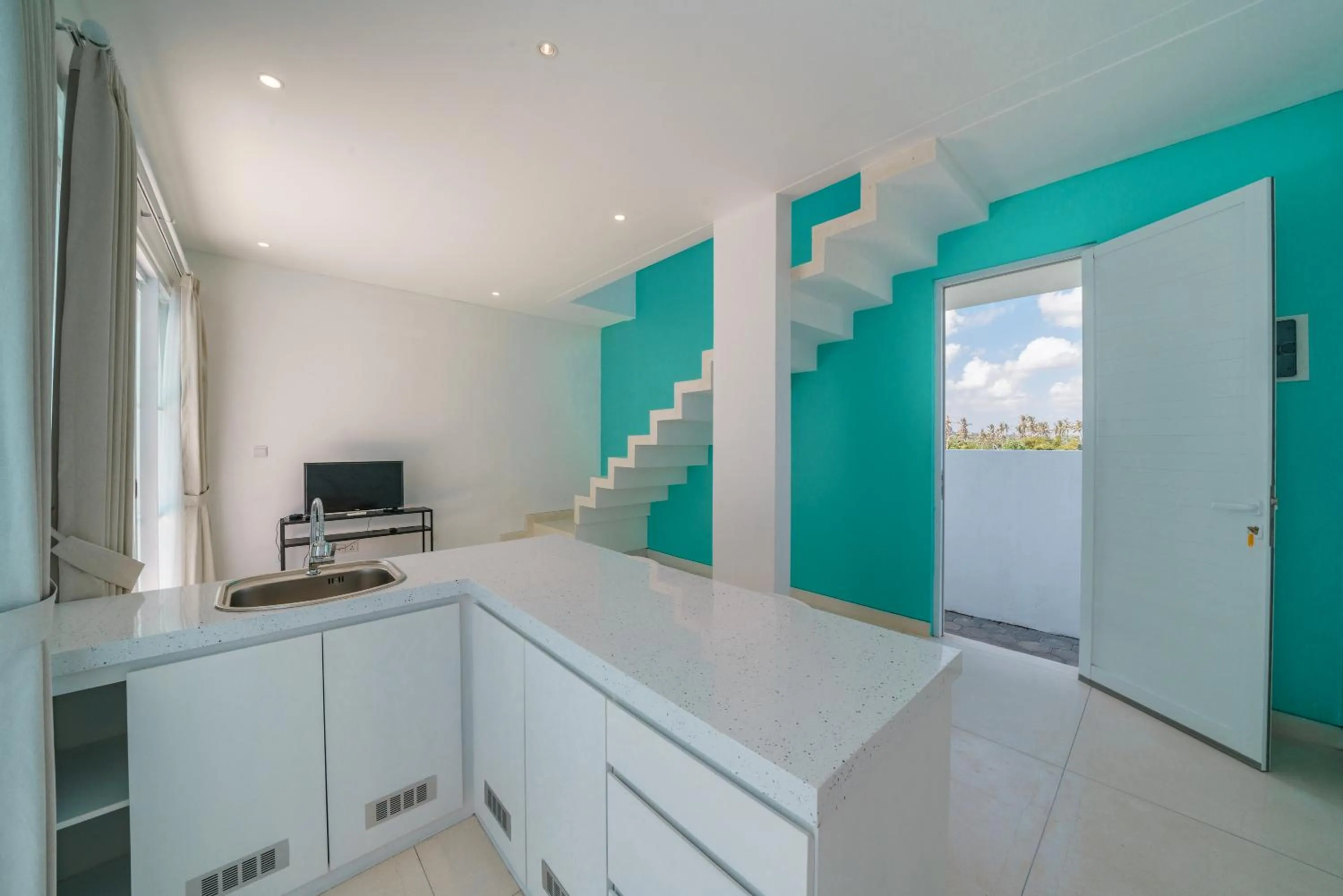 TV and multimedia in Abian Kapas Beach House
