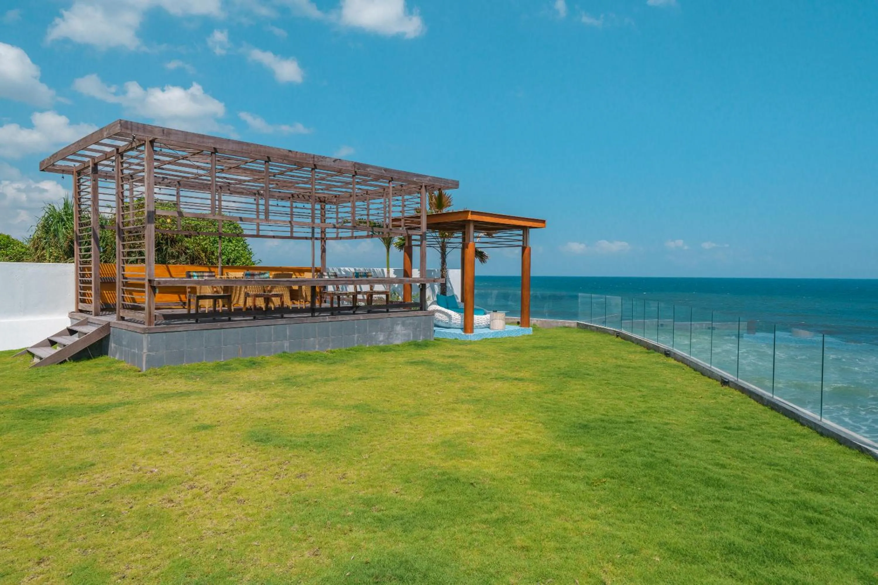 Patio in Abian Kapas Beach House