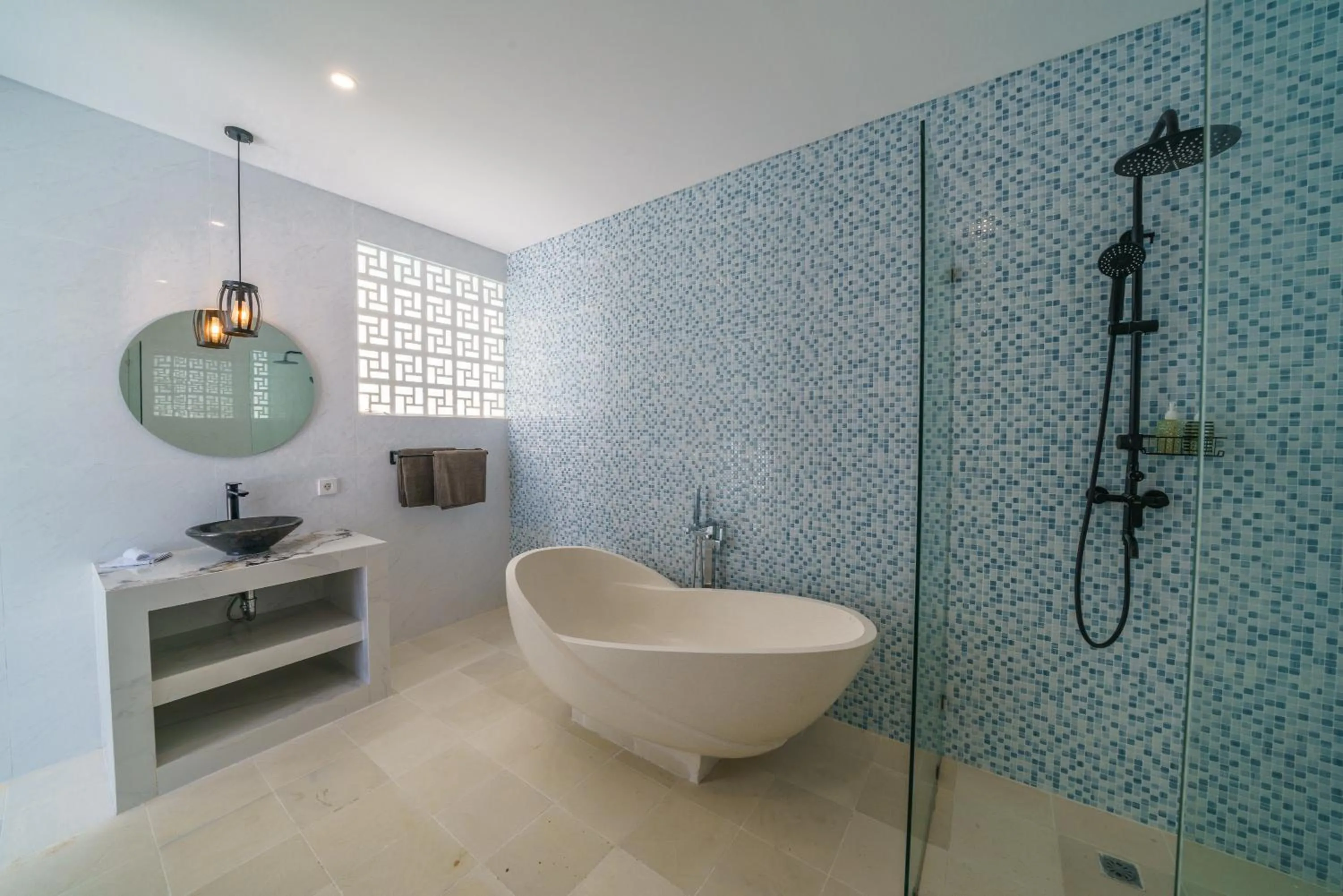 Shower in Abian Kapas Beach House