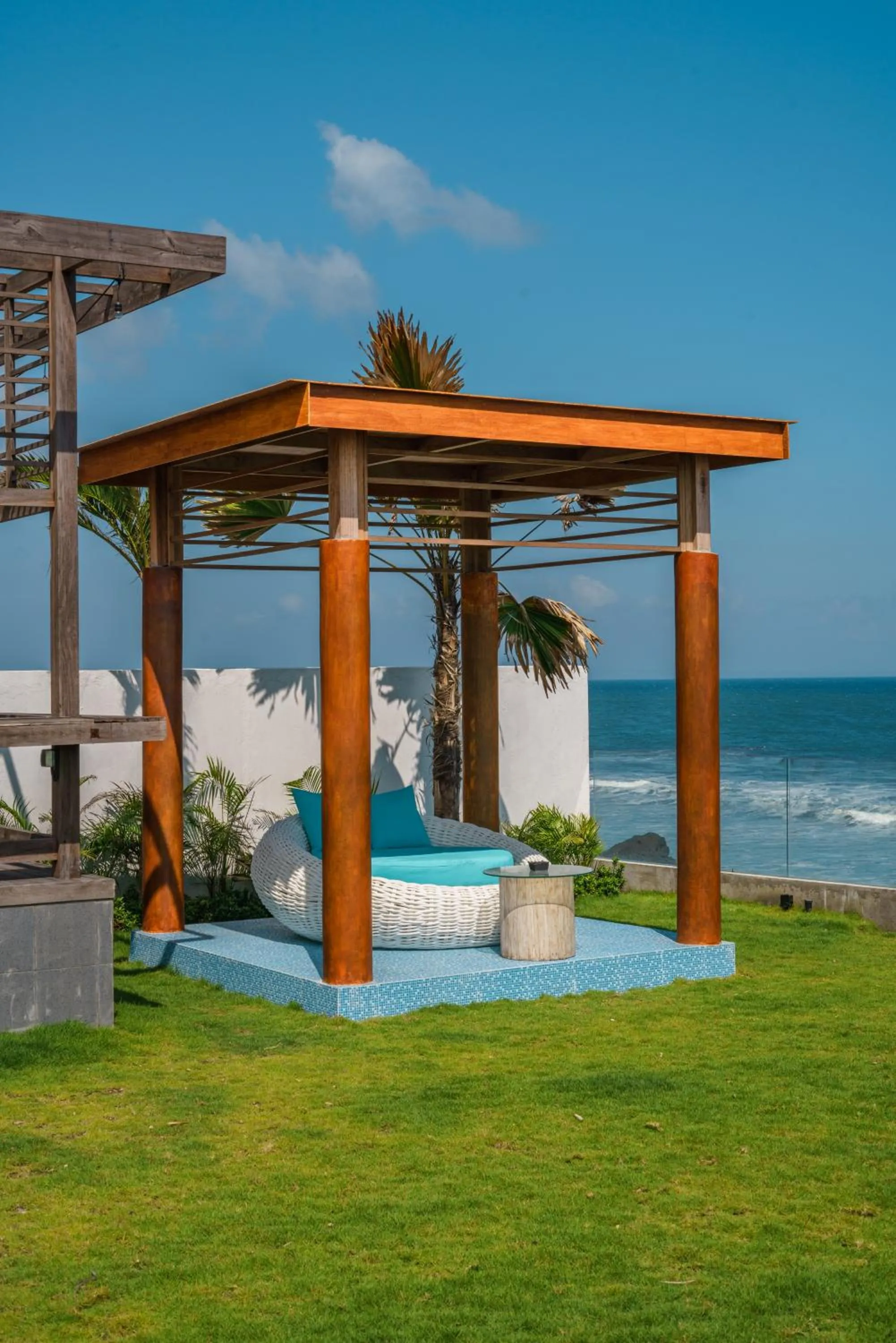 Patio in Abian Kapas Beach House