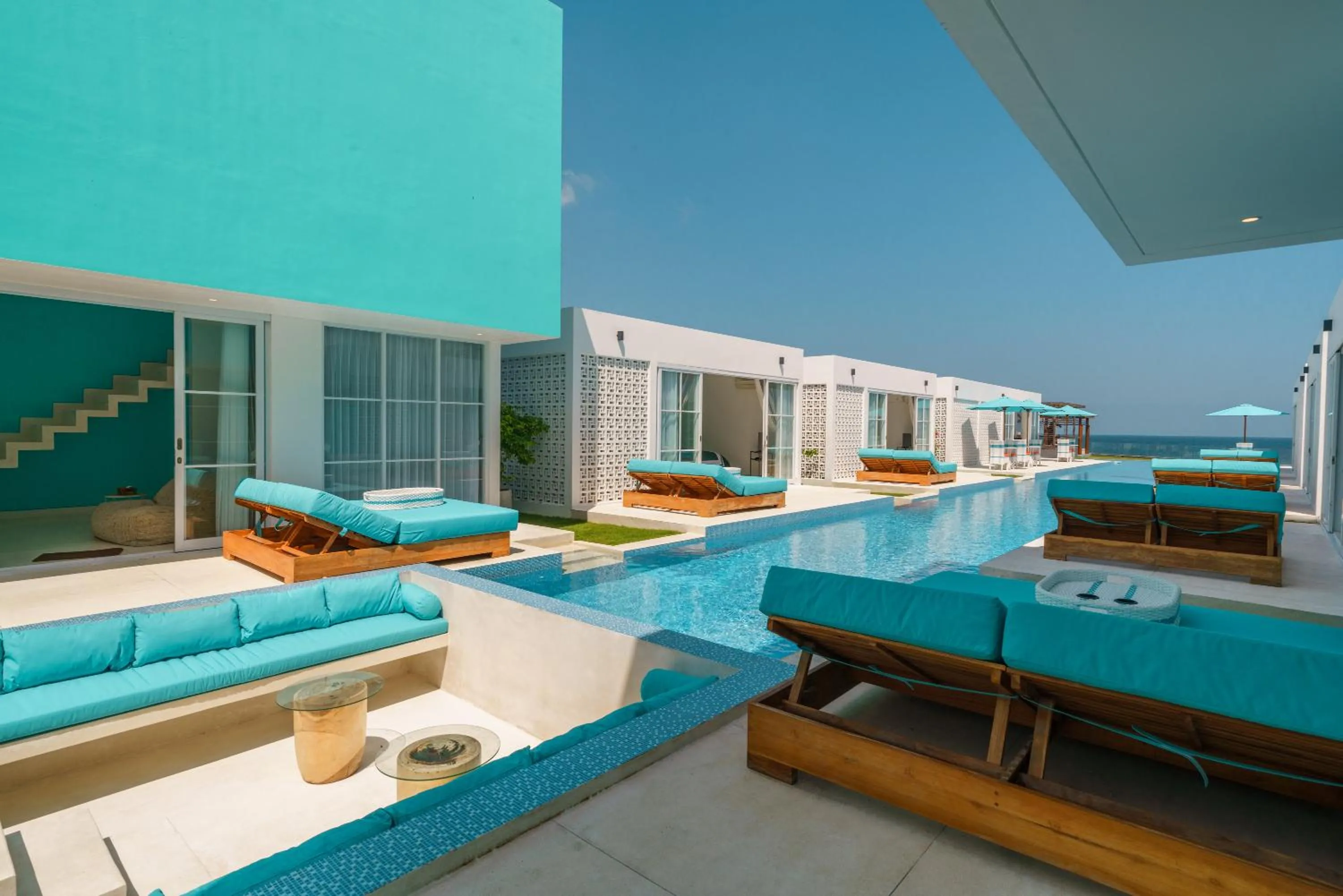 Patio in Abian Kapas Beach House