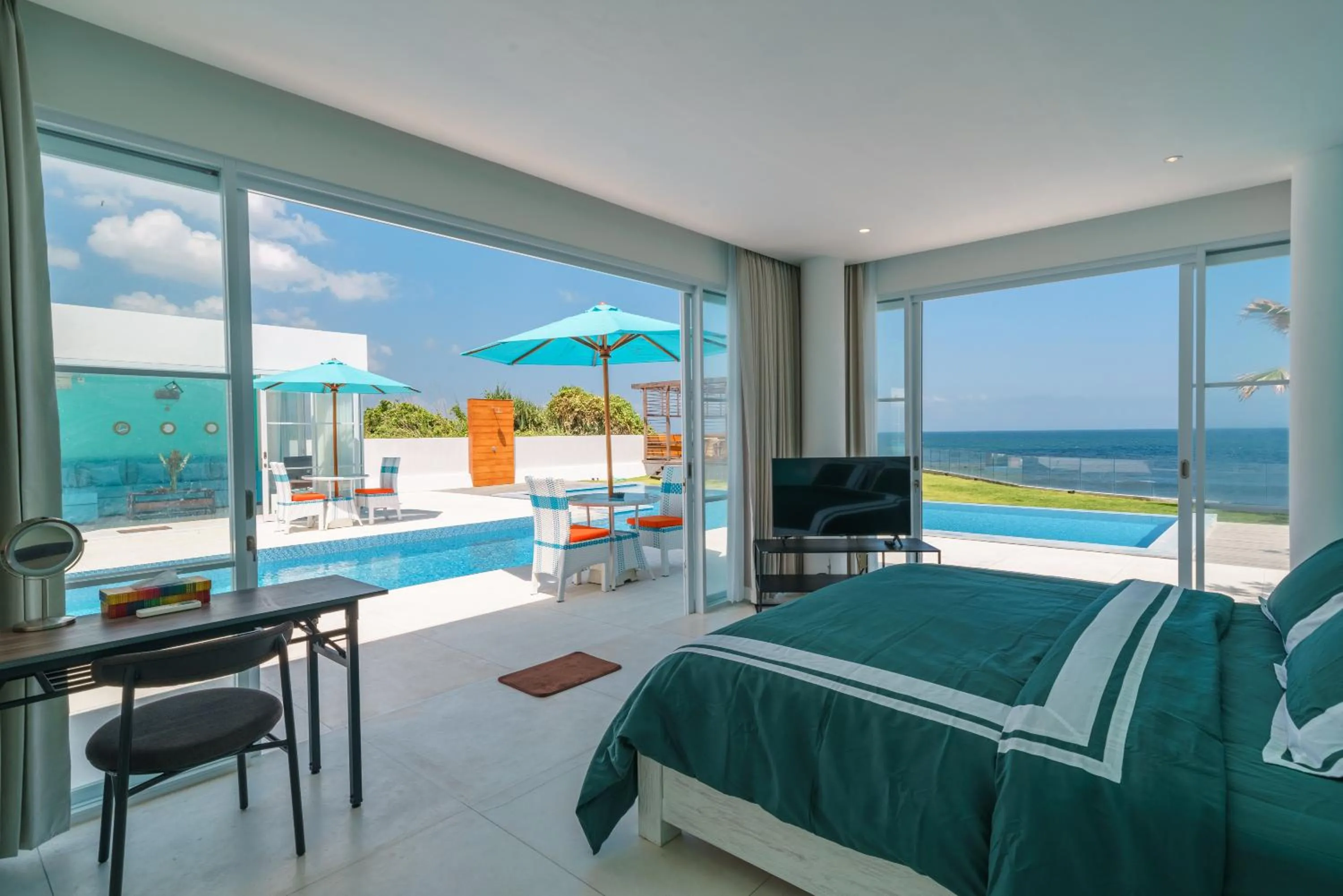 Patio in Abian Kapas Beach House