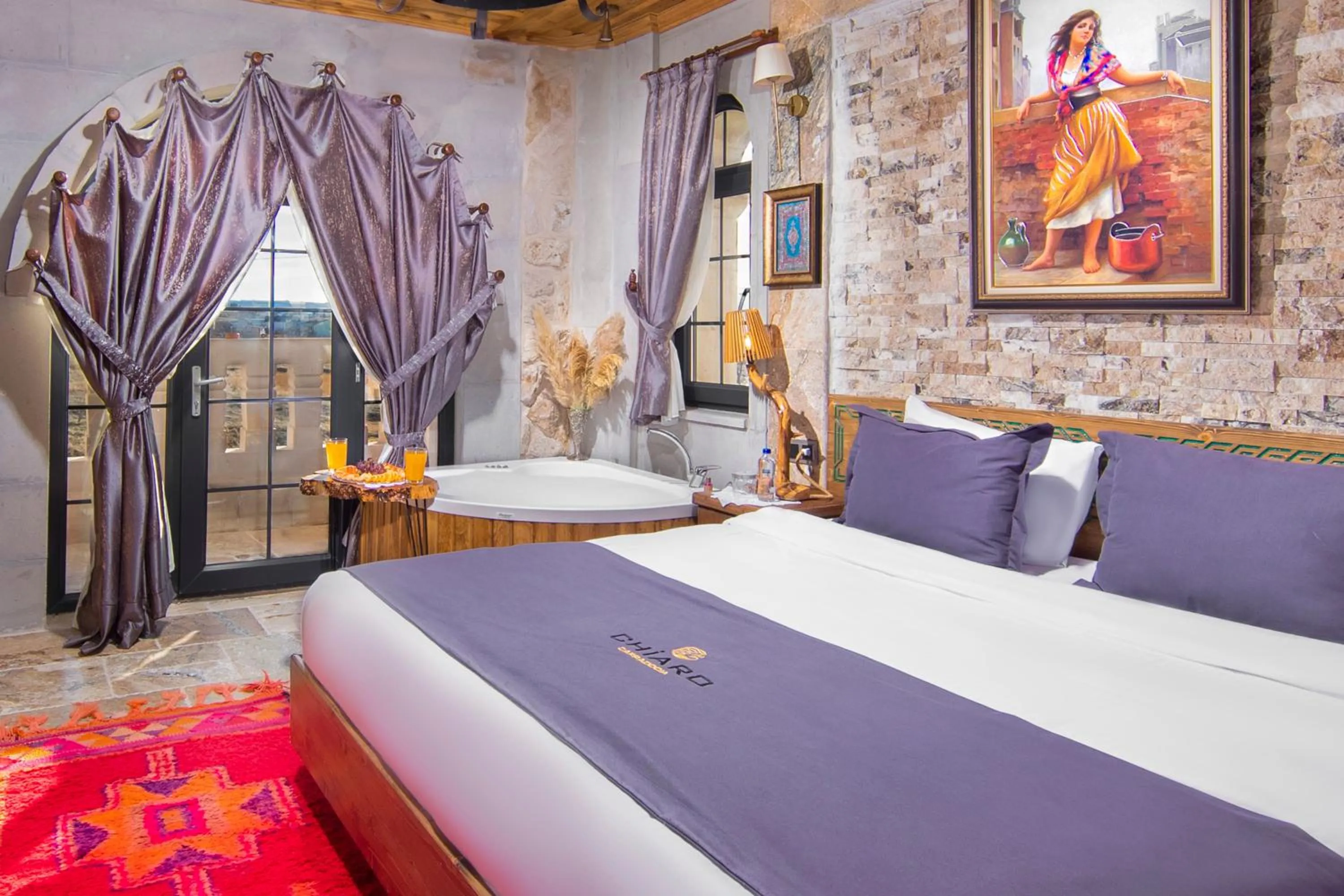 Bed in Cappadocia Chiaro