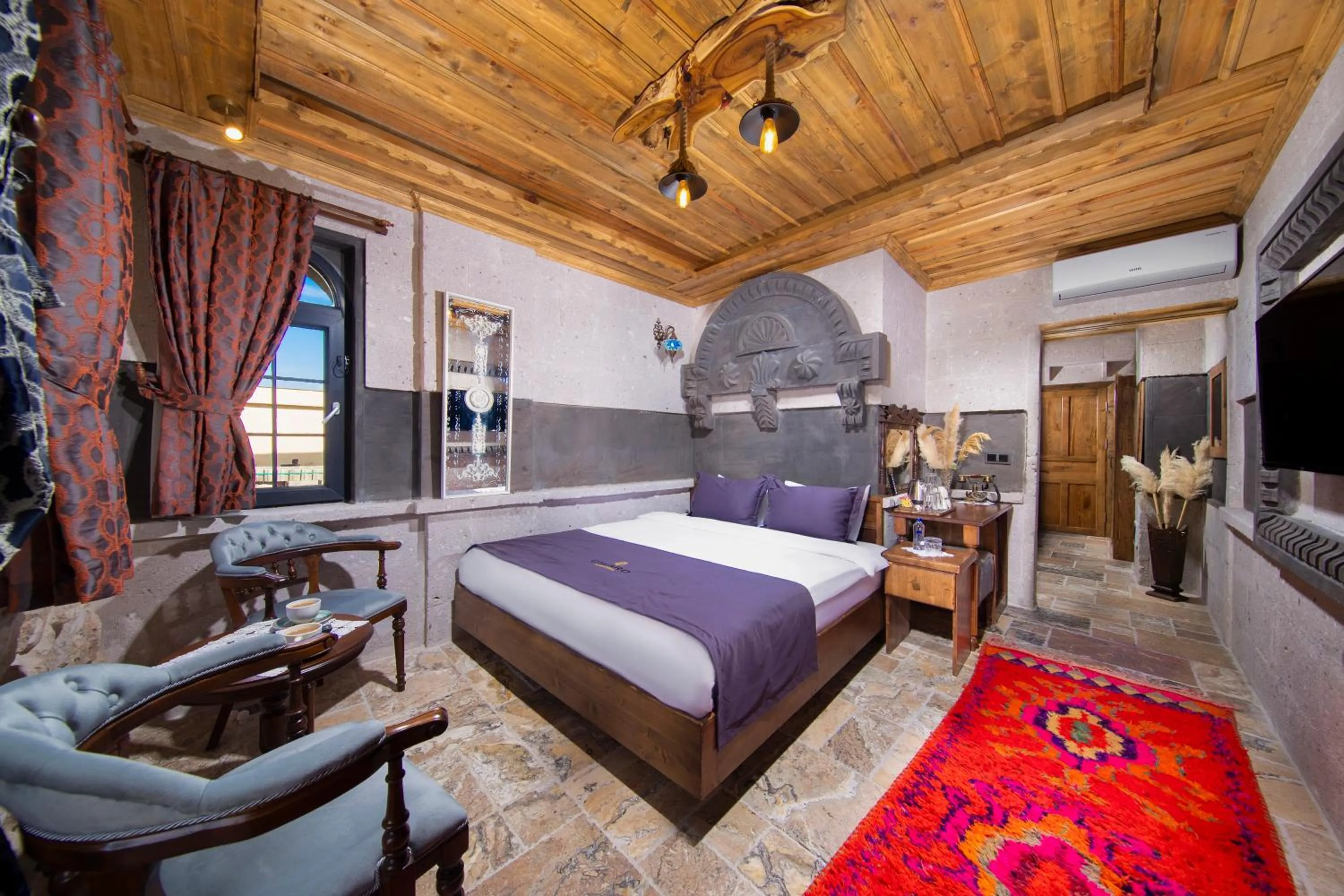 Living room, Bed in Cappadocia Chiaro