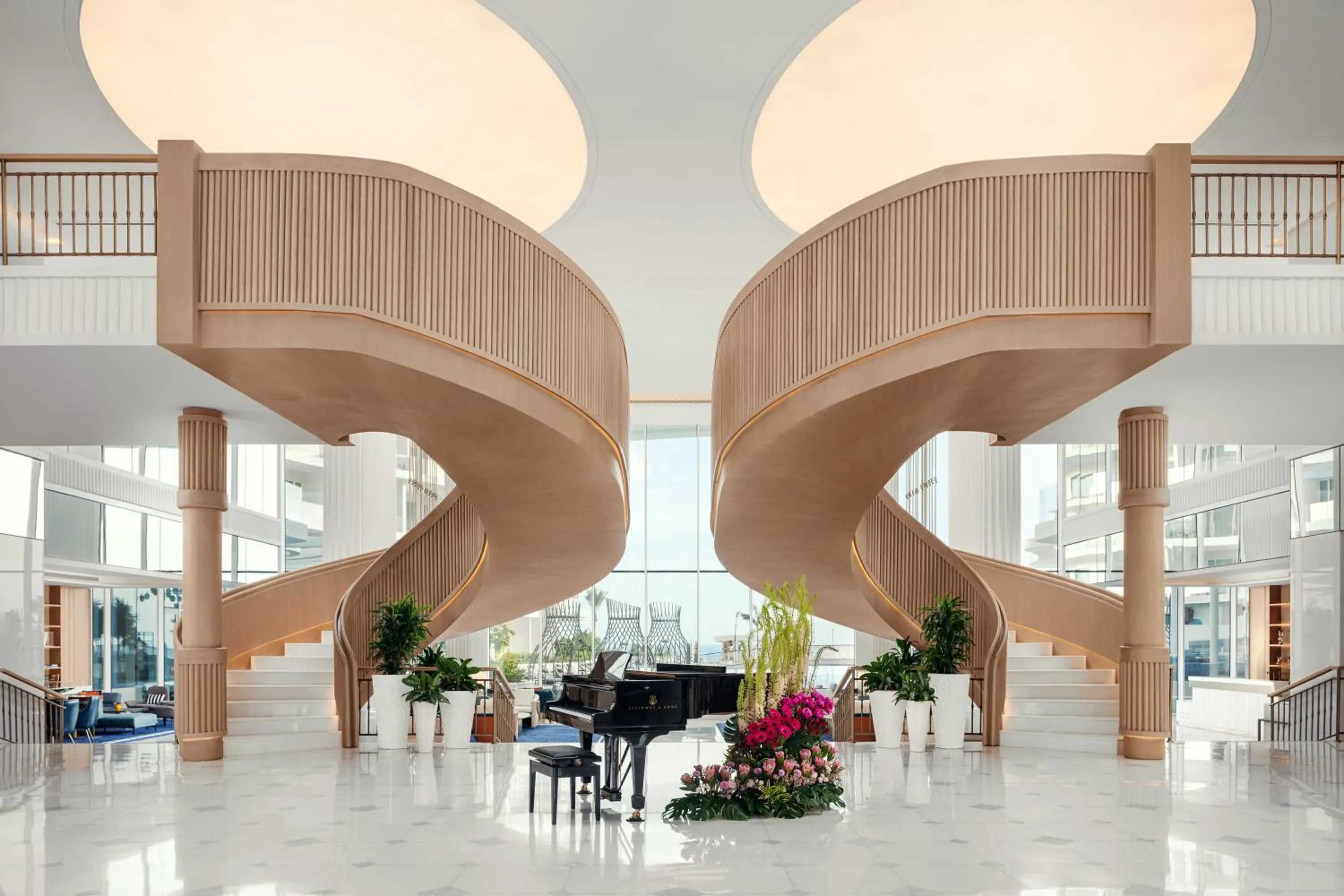 Facade/entrance in The St. Regis Al Mouj Muscat Resort