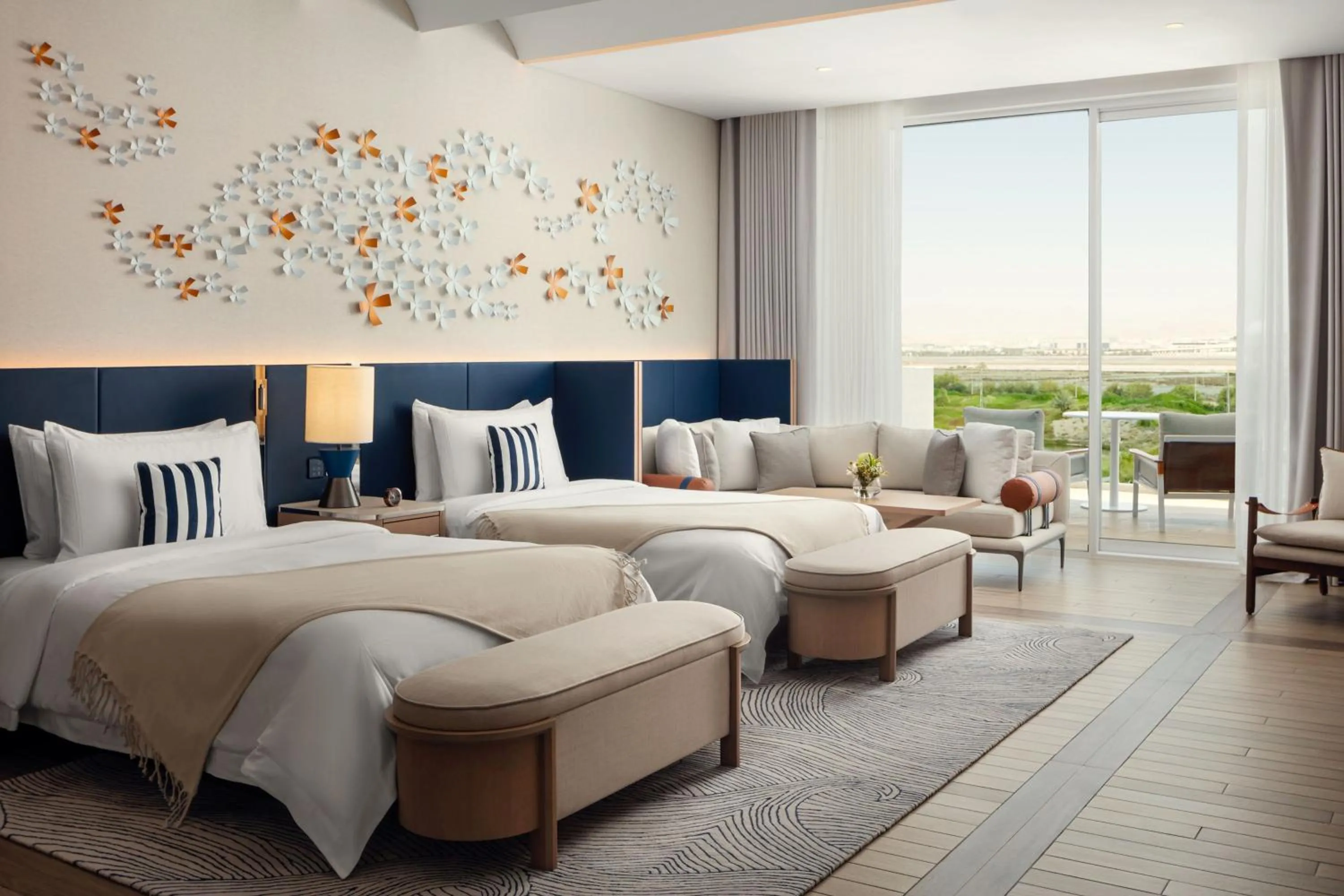 Photo of the whole room, Bed in The St. Regis Al Mouj Muscat Resort