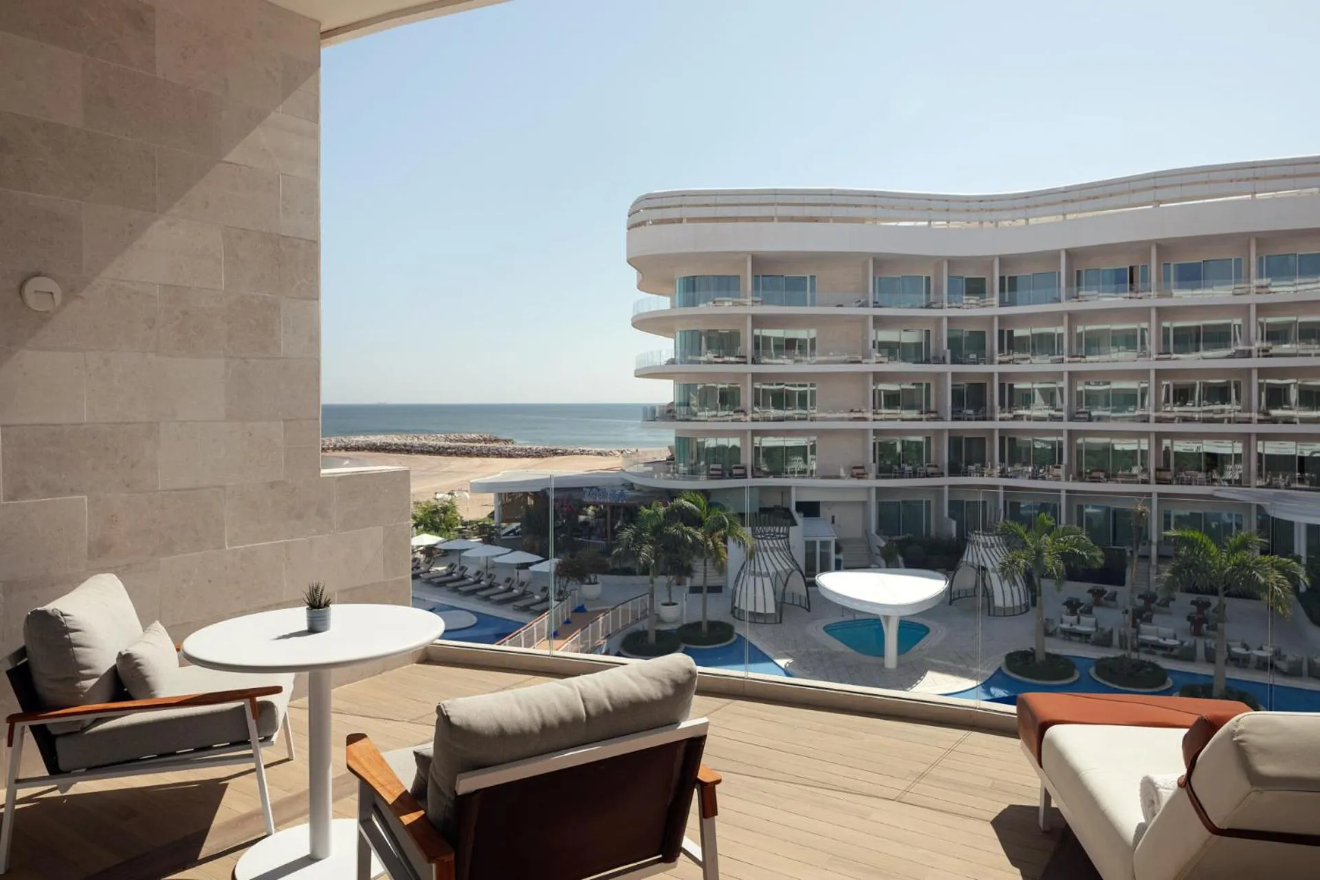 Balcony/Terrace in The St. Regis Al Mouj Muscat Resort