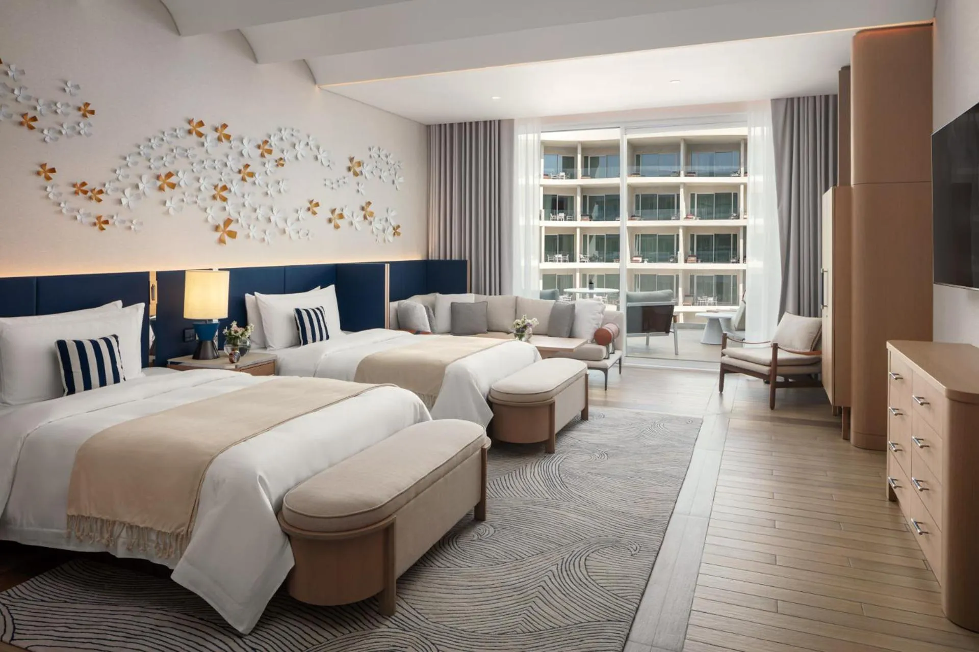 Bedroom, Bed in The St. Regis Al Mouj Muscat Resort