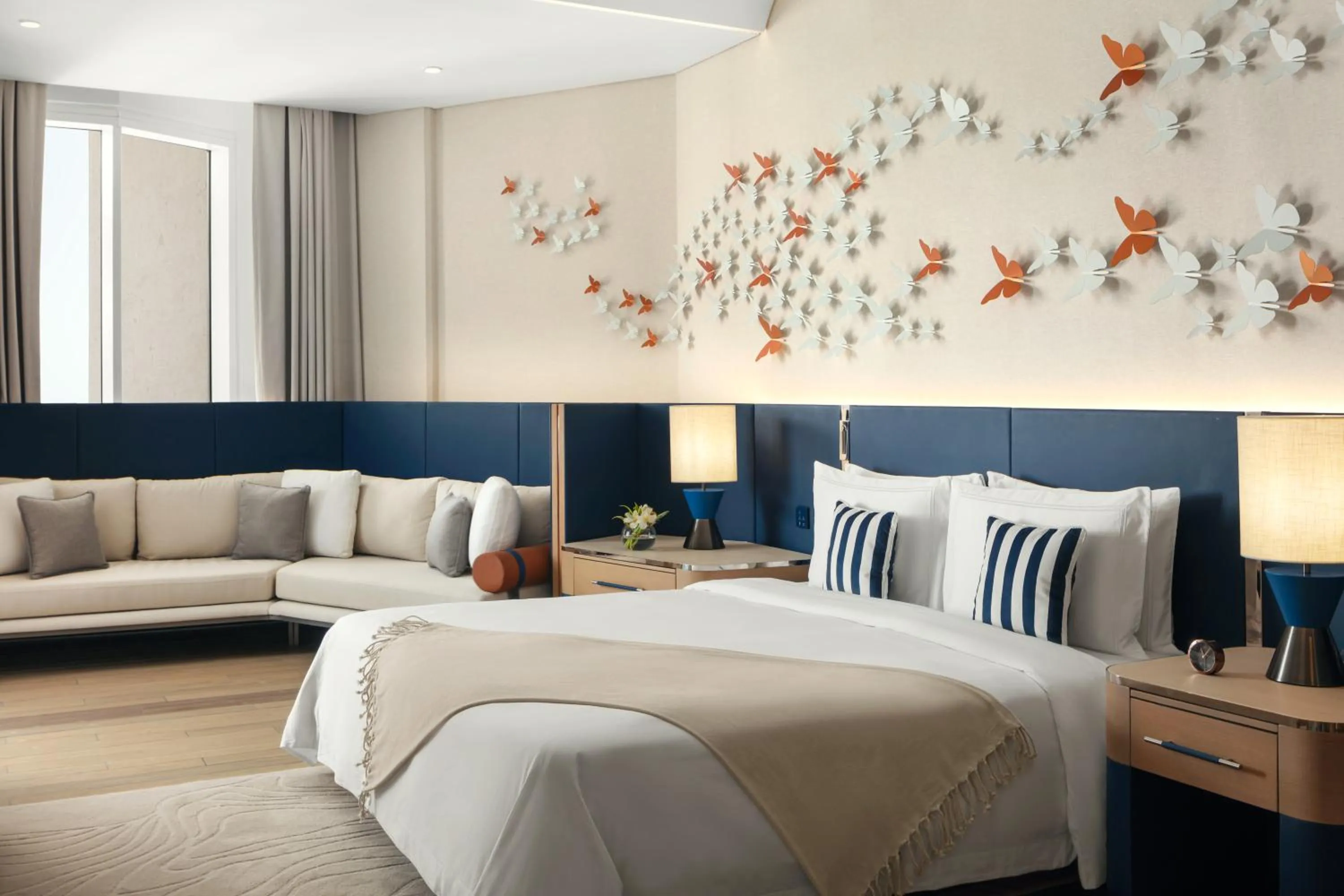 Bedroom, Bed in The St. Regis Al Mouj Muscat Resort