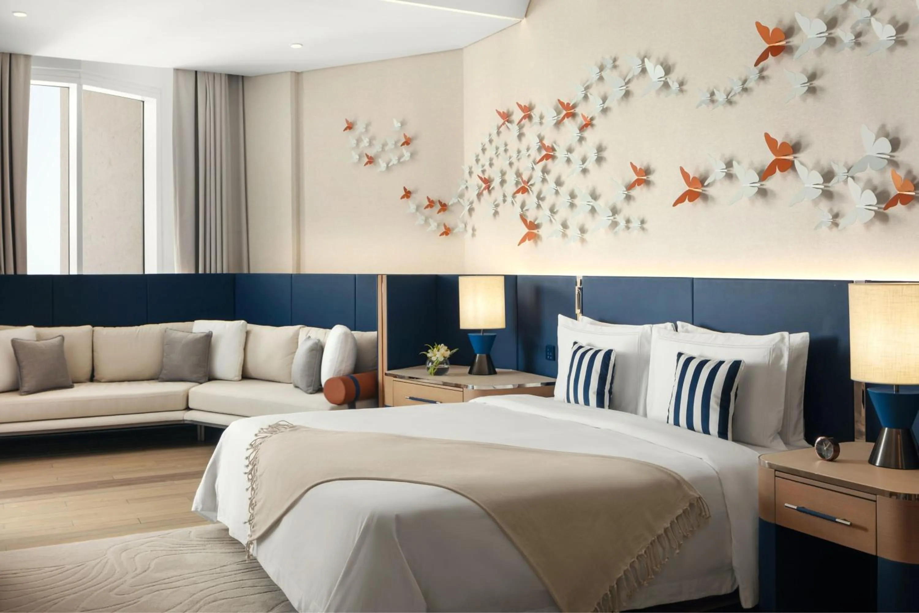 Bedroom, Bed in The St. Regis Al Mouj Muscat Resort